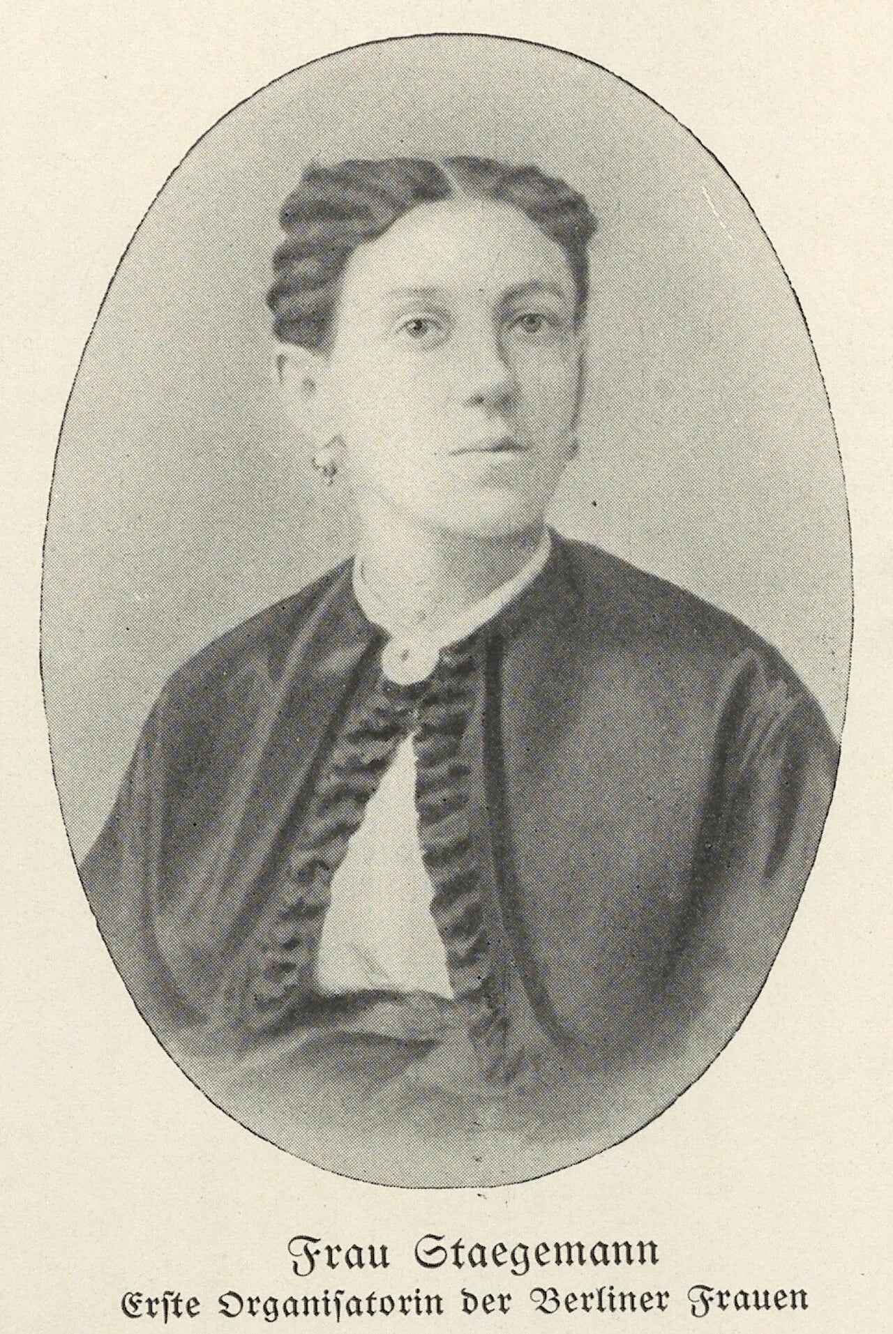Porträt von Pauline Staegemann (1838–1909) – Gedenkseite