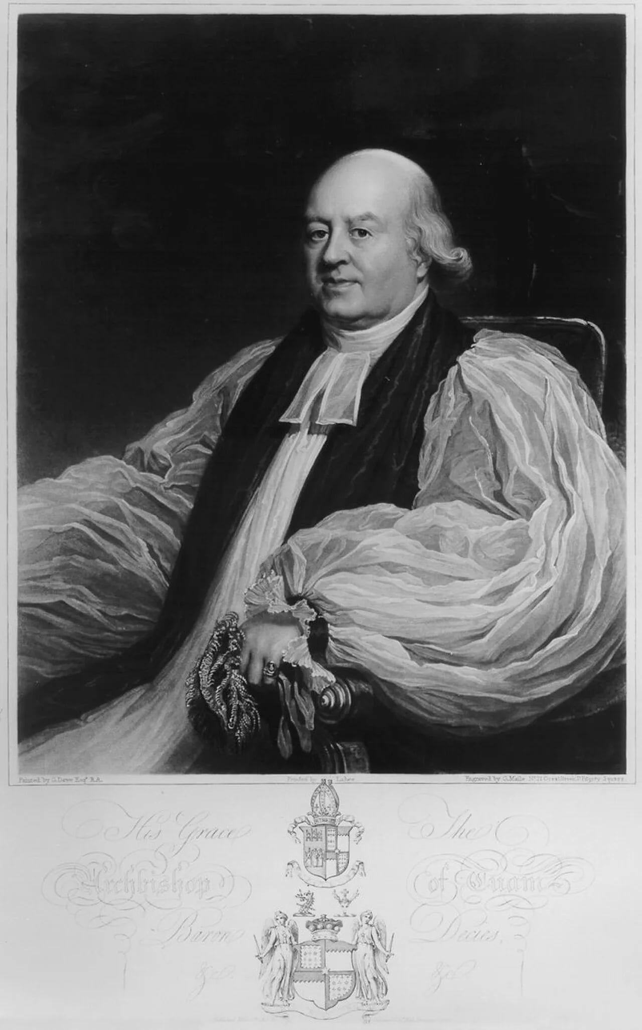 Porträt von William Beresford, 1st Baron Decies (1743–1819) – Gedenkseite