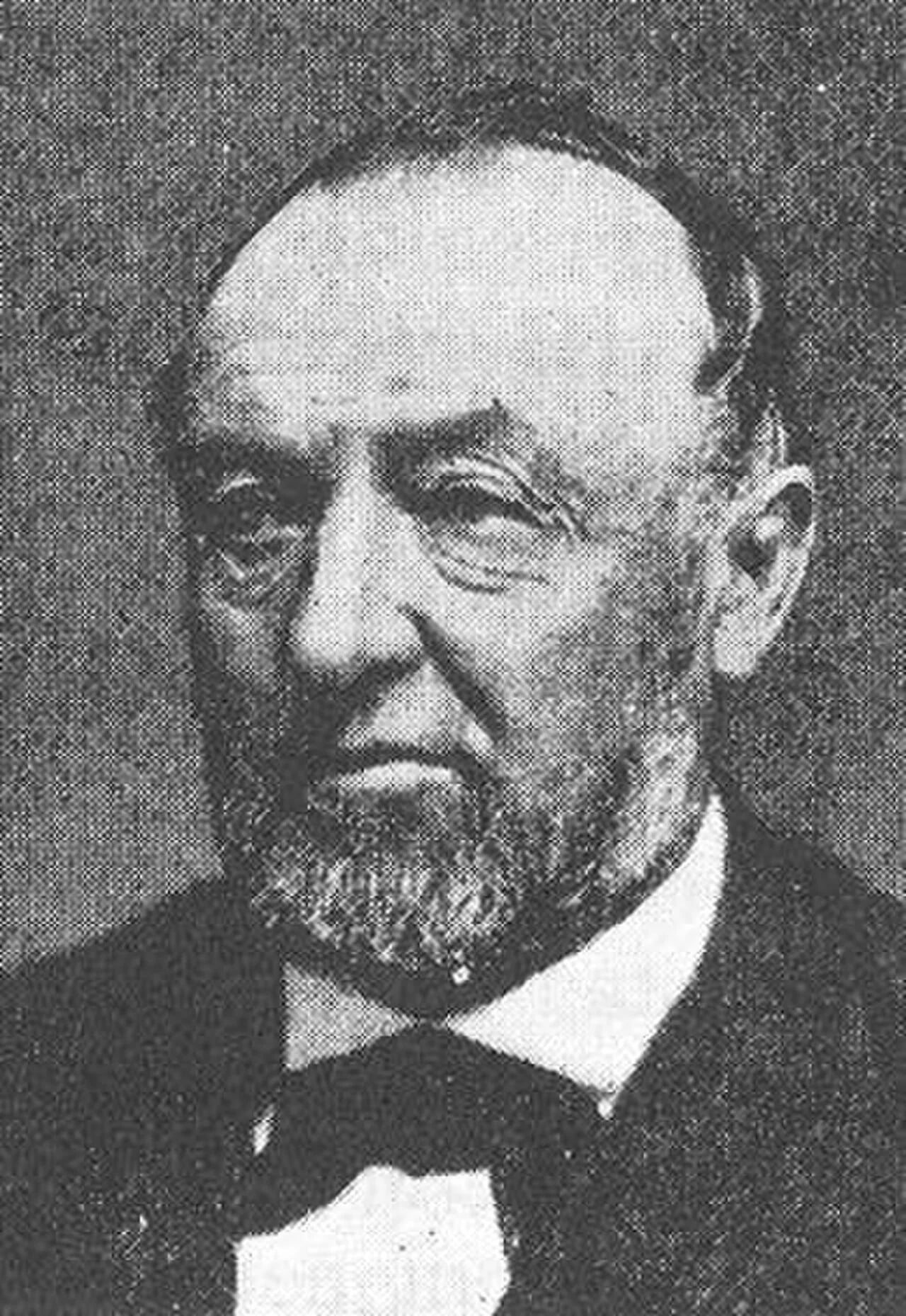 Porträt von Anders Berg Bull (1813–1877) – Gedenkseite