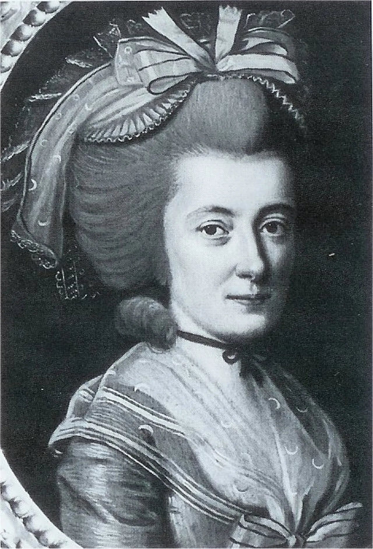 Porträt von Marie-Elisabeth von Humboldt (1741–1796) – Gedenkseite