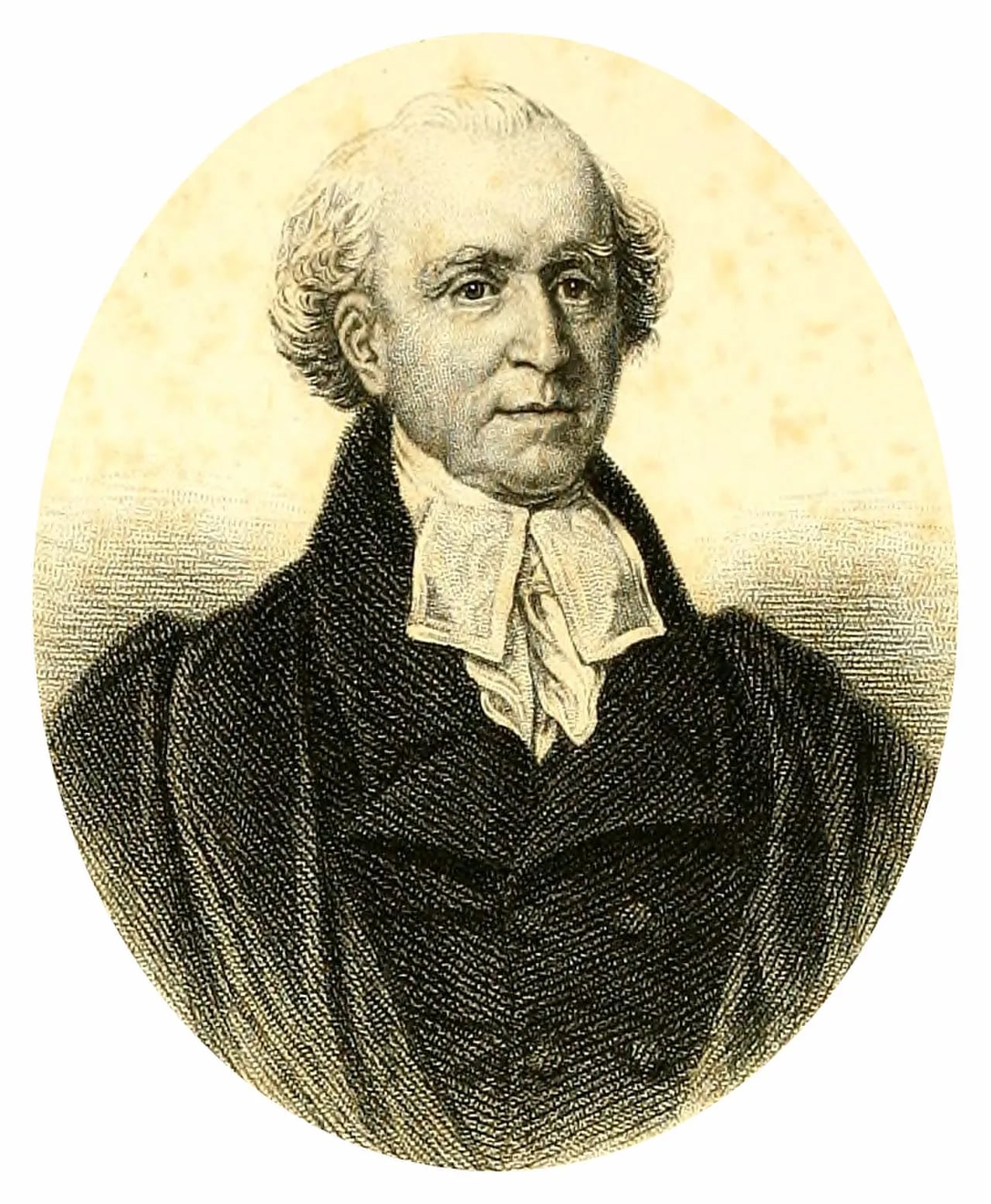 Portrait of John Clayton (1754–1843) – memorial page