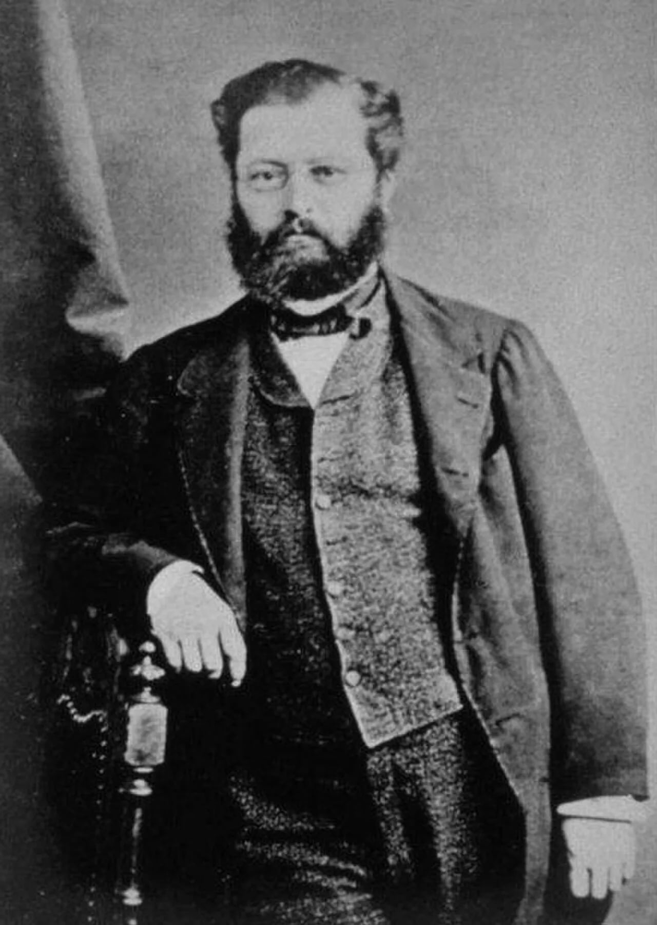 Porträt von David Gruber (1825–1880) – Gedenkseite