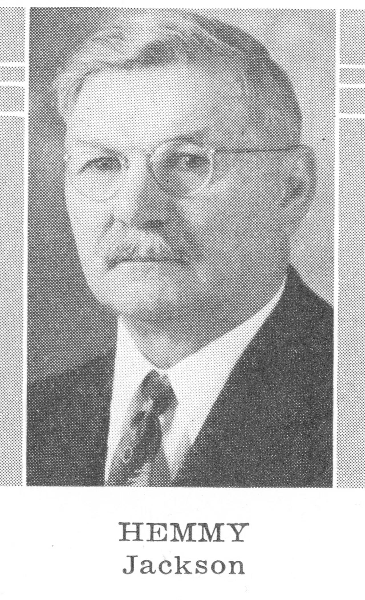 Portrait of Peter A. Hemmy (1875–1965) – memorial page
