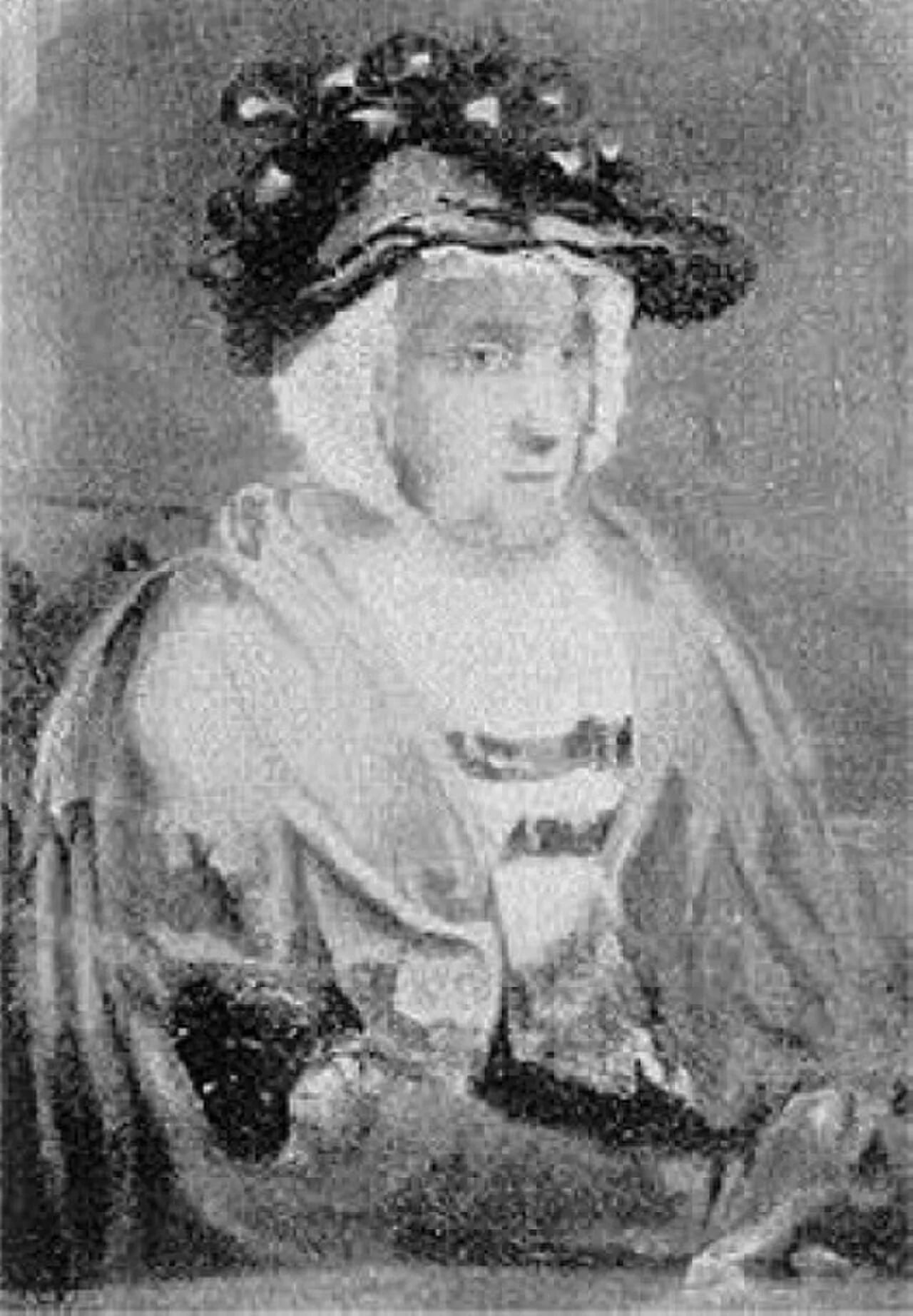 Portrait of Sarah Wesley (1726–1822) – memorial page