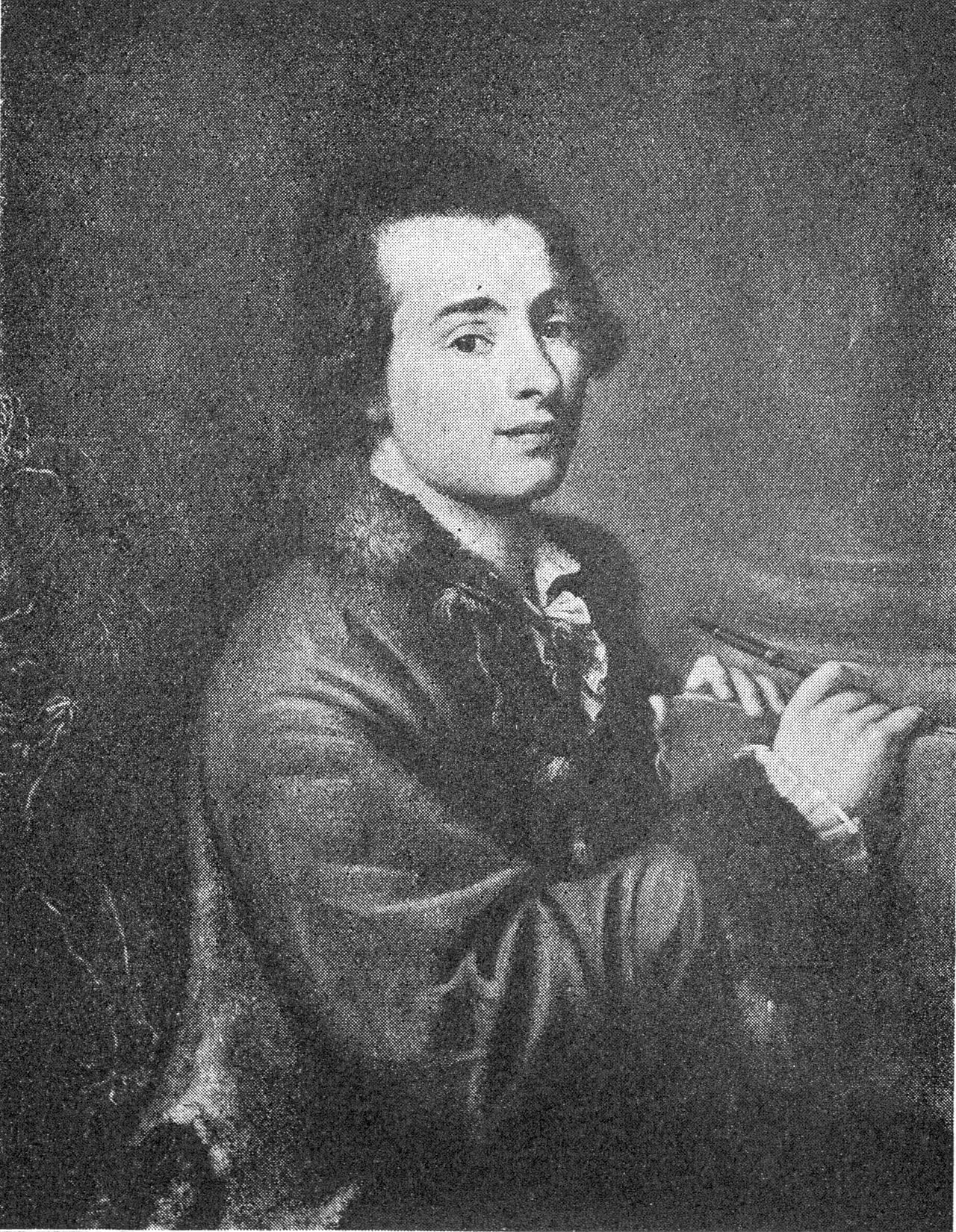 Porträt von Domenico Pozzi (1745–1796) – Gedenkseite