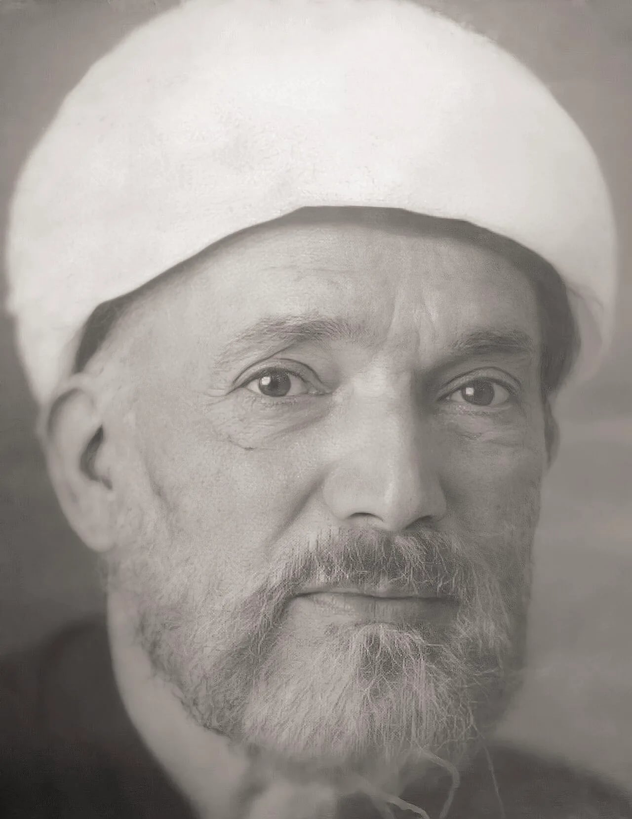 Porträt von Hafiz Ali Korça (1873–1957) – Gedenkseite