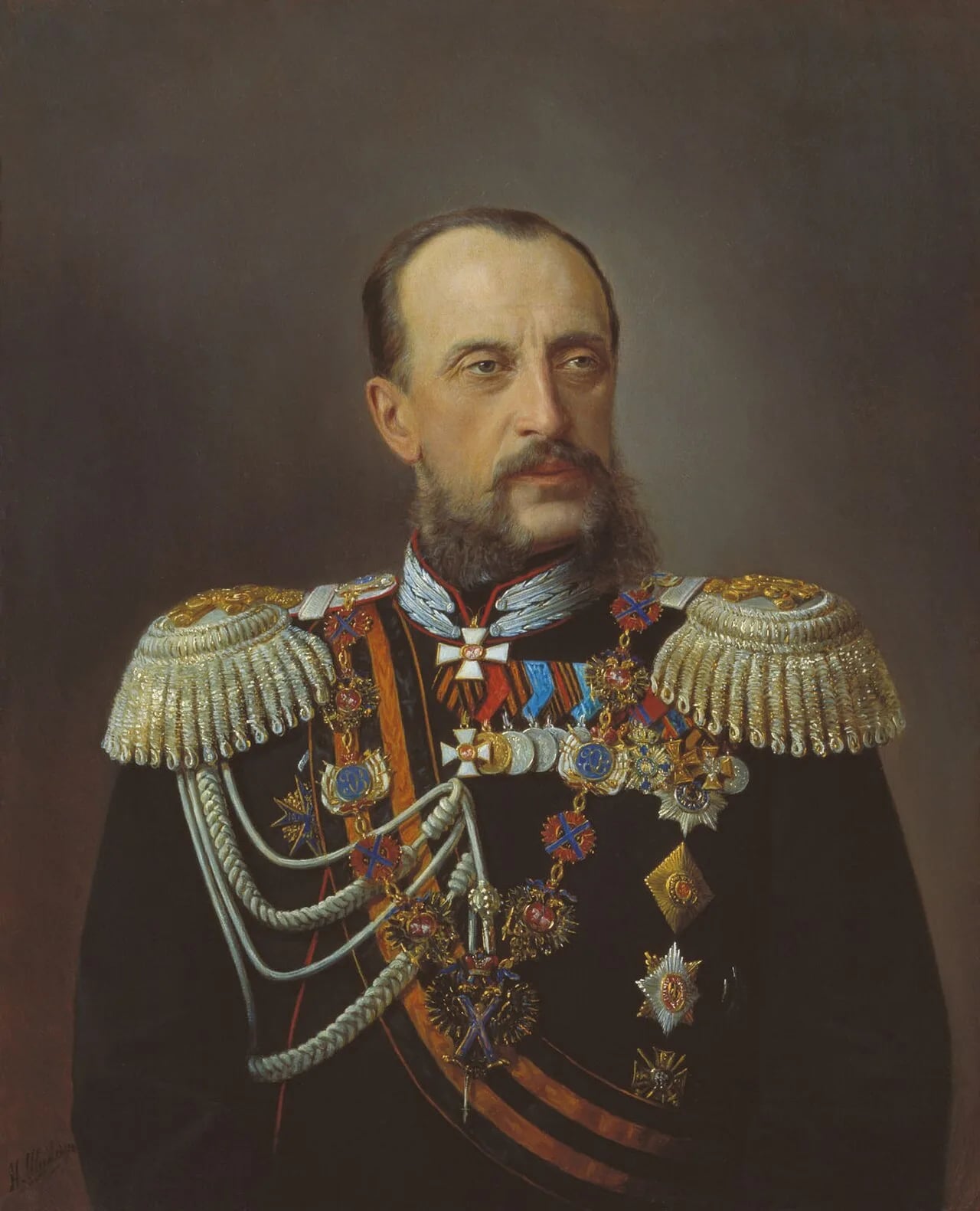 Portrait of Nikolai Nikolajewitsch Romanow (1831–1891) – memorial page