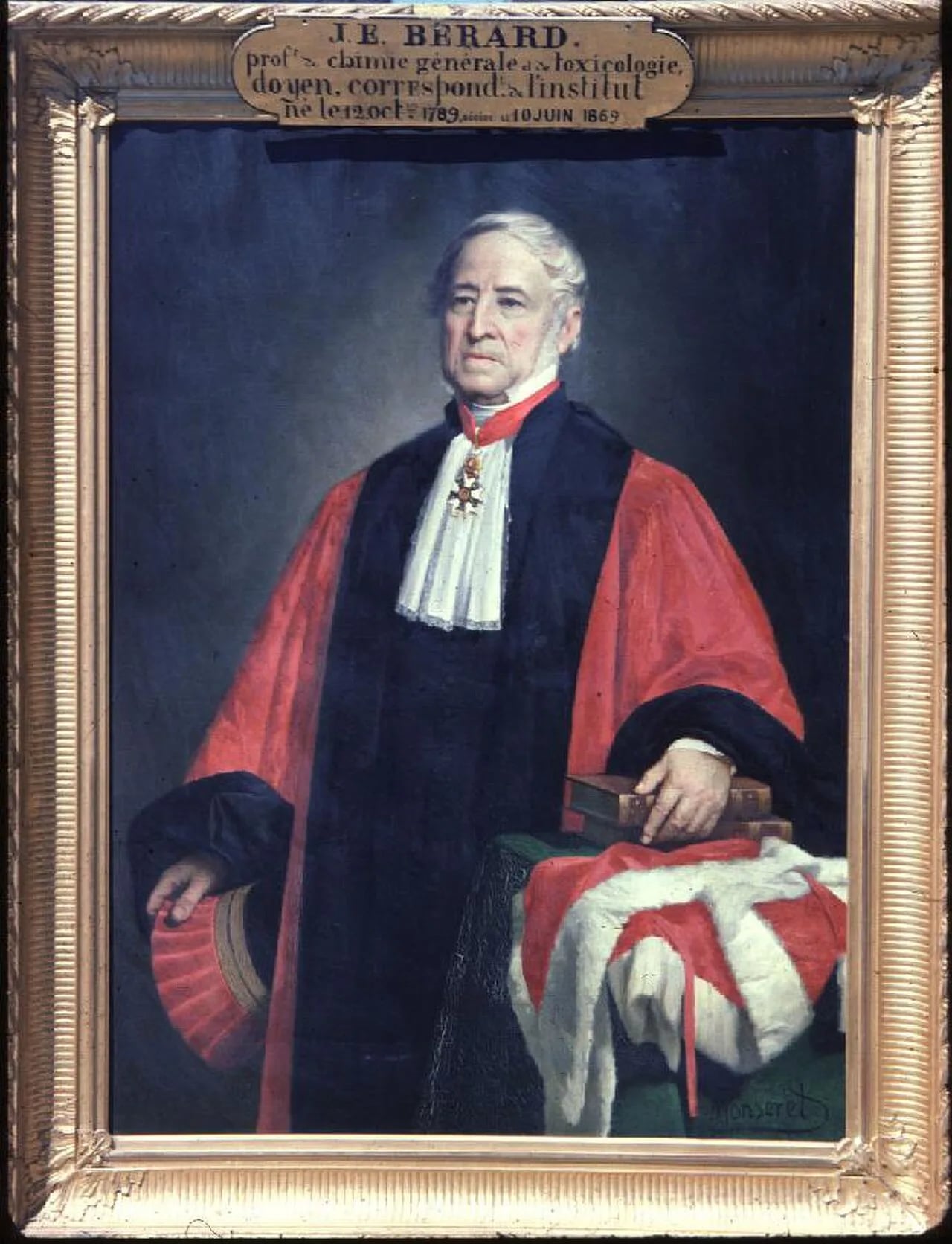 Portrait of Jacques Étienne Bérard (1789–1869) – memorial page