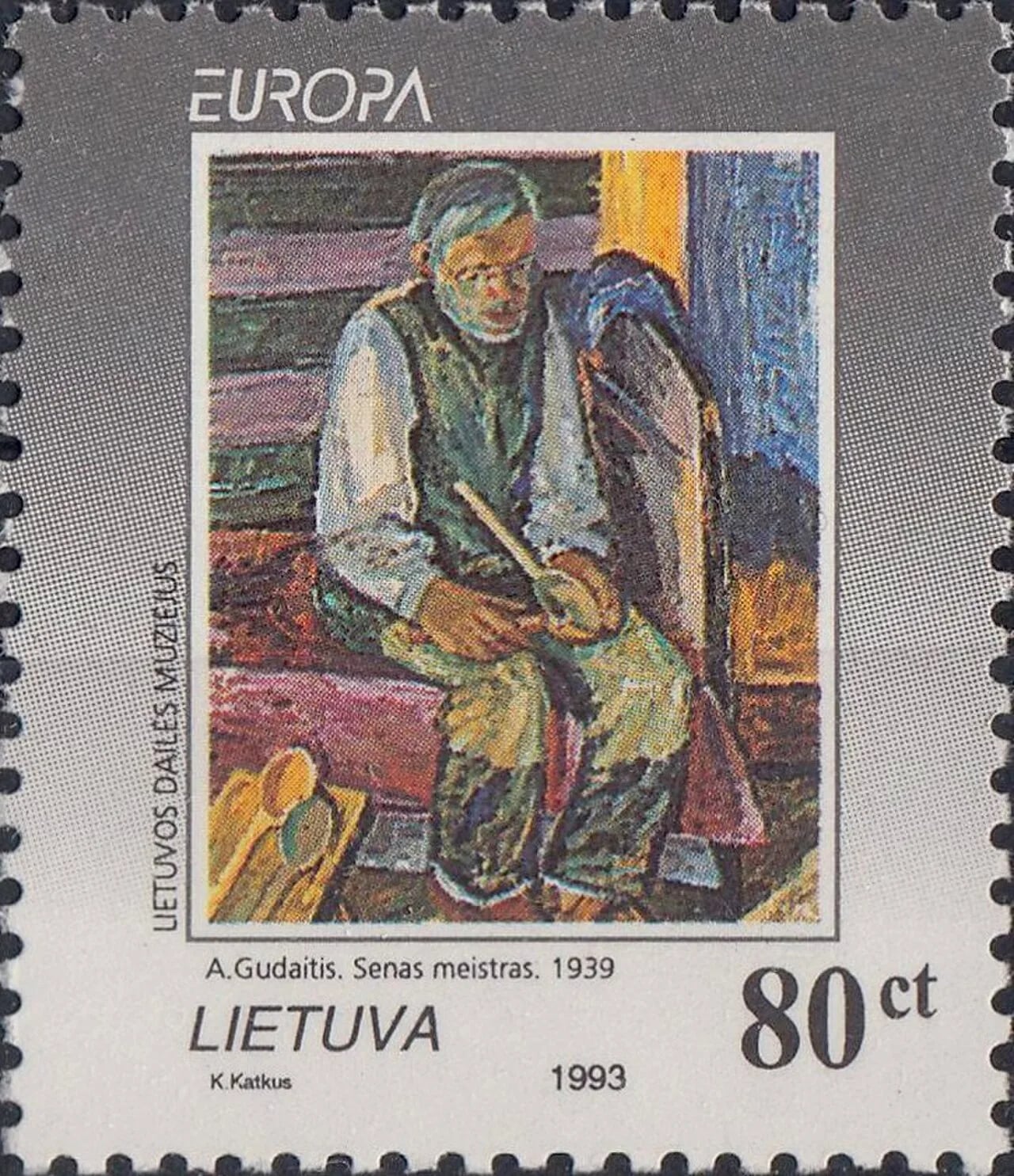 Portrait of Antanas Gudaitis (1904–1989) – memorial page