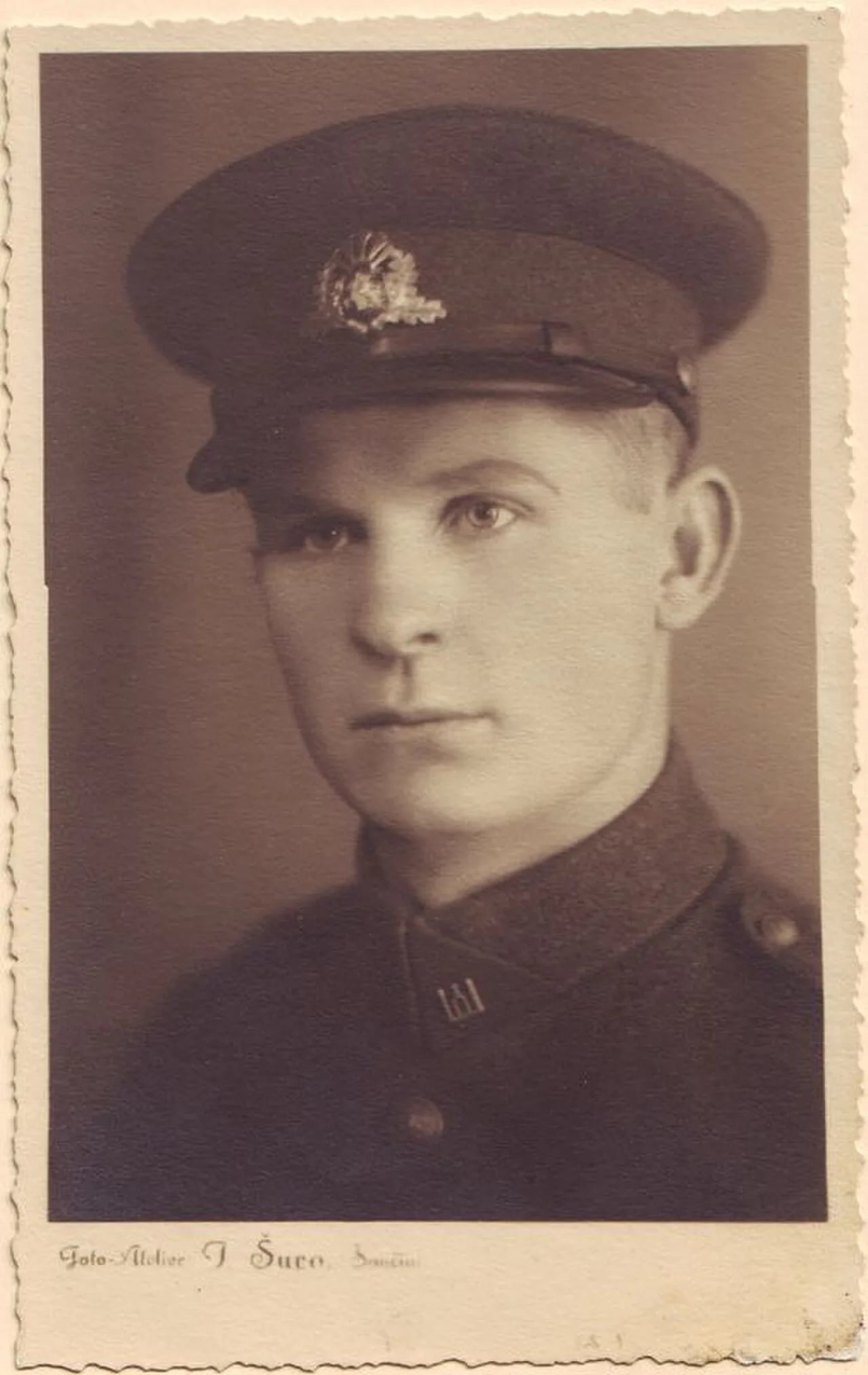 Porträt von Juozas Pakalnis (1912–1948) – Gedenkseite