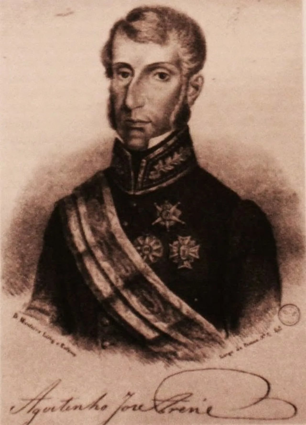 Portrait of Agostinho José Freire (1780–1836) – memorial page
