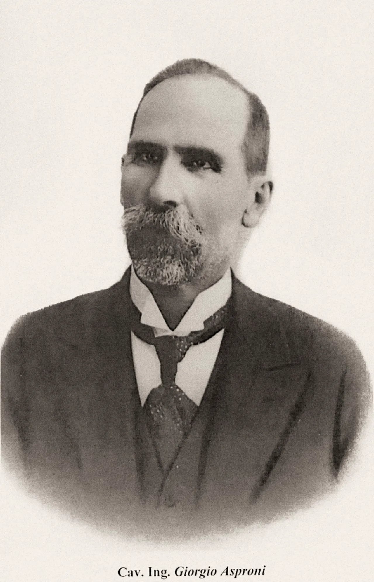 Porträt von Giorgio Asproni (1841–1936) – Gedenkseite