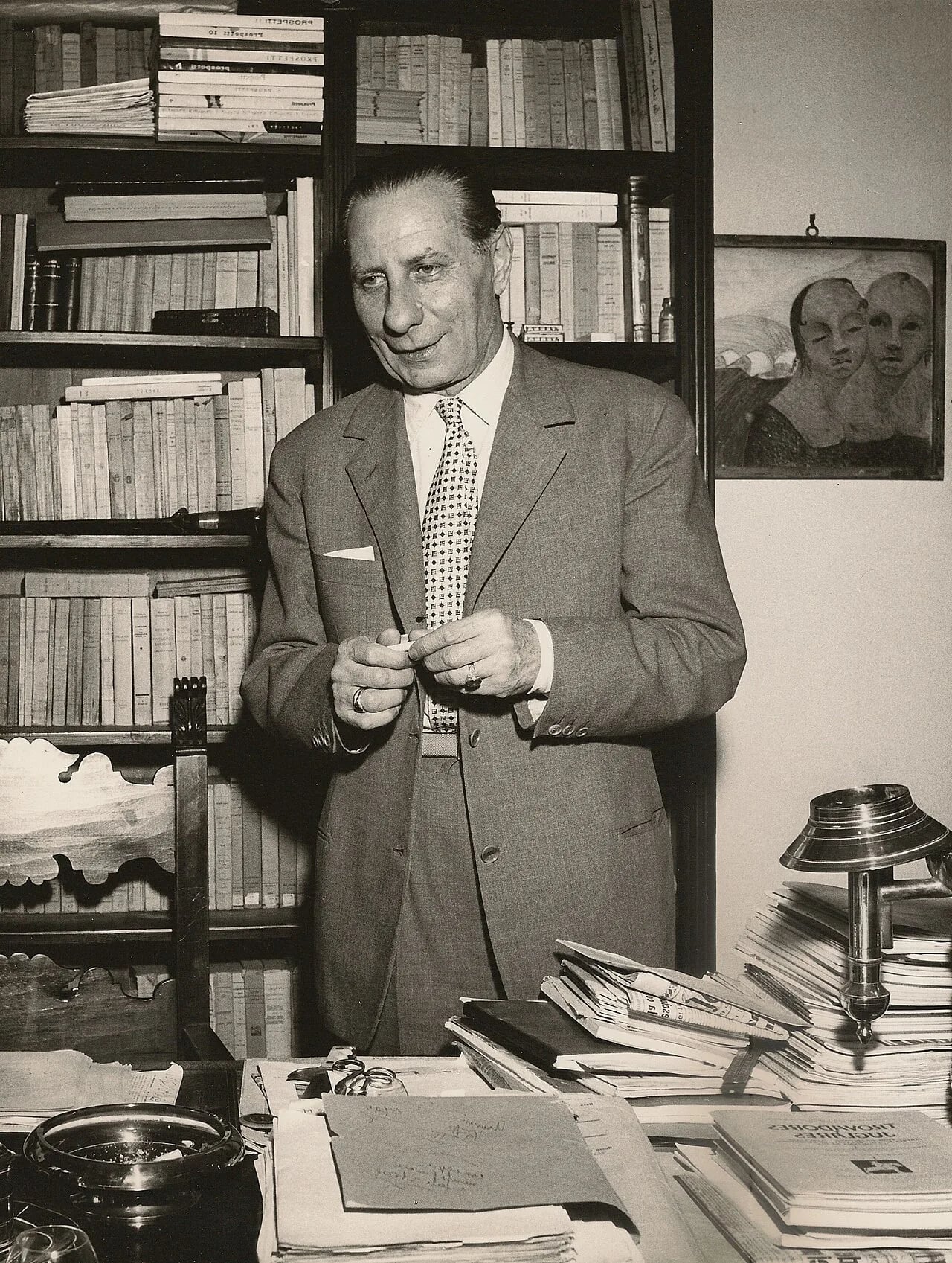 Portrait of Giuseppe Ravegnani (1895–1964) – memorial page