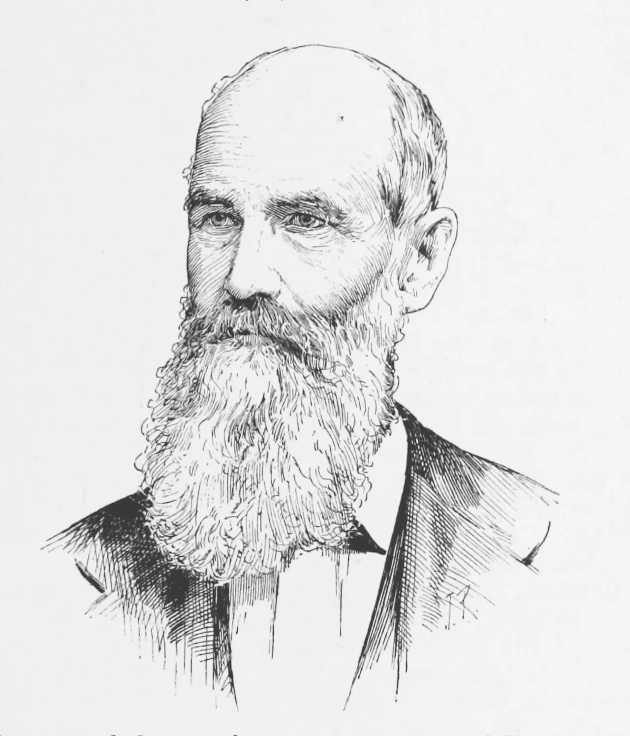 Porträt von Amos Henry Worthen (1813–1888) – Gedenkseite