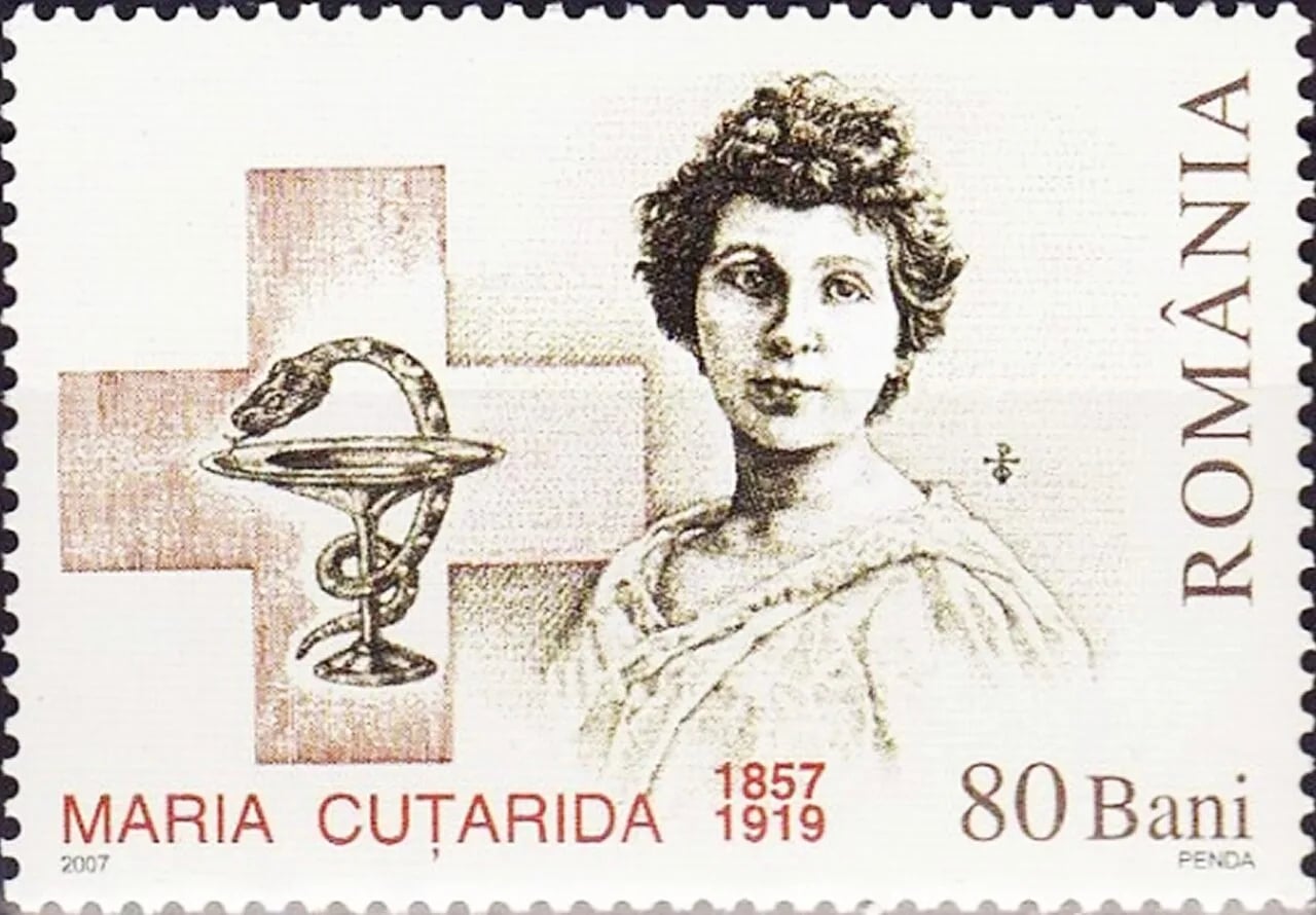 Portrait of Maria Cuțarida-Crătunescu (1857–1919) – memorial page