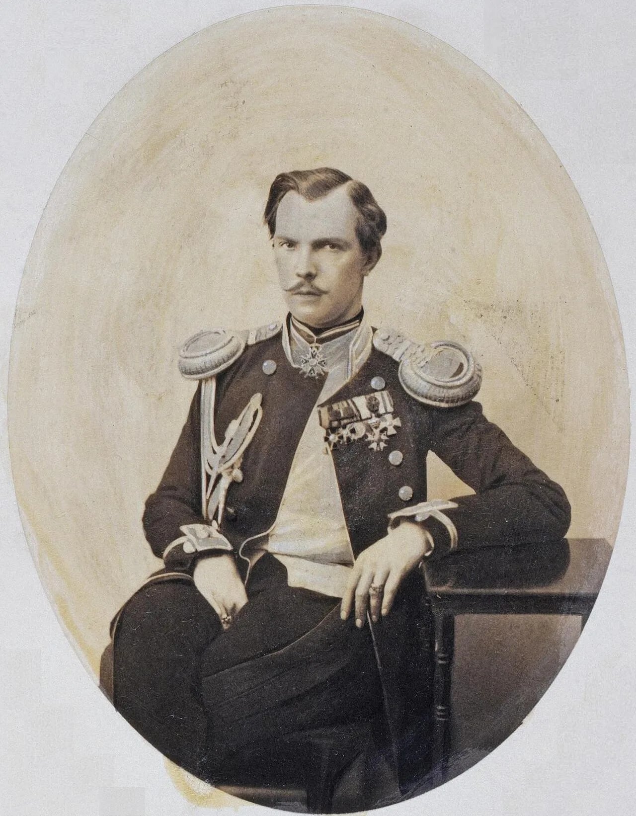 Porträt von Wladimir Wassiljewitsch Lewaschow (1834–1898) – Gedenkseite