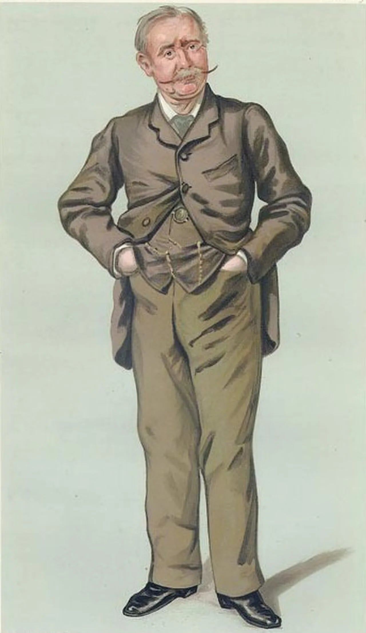 Porträt von Sir Henry Montagu Hozier (1838–1907) – Gedenkseite
