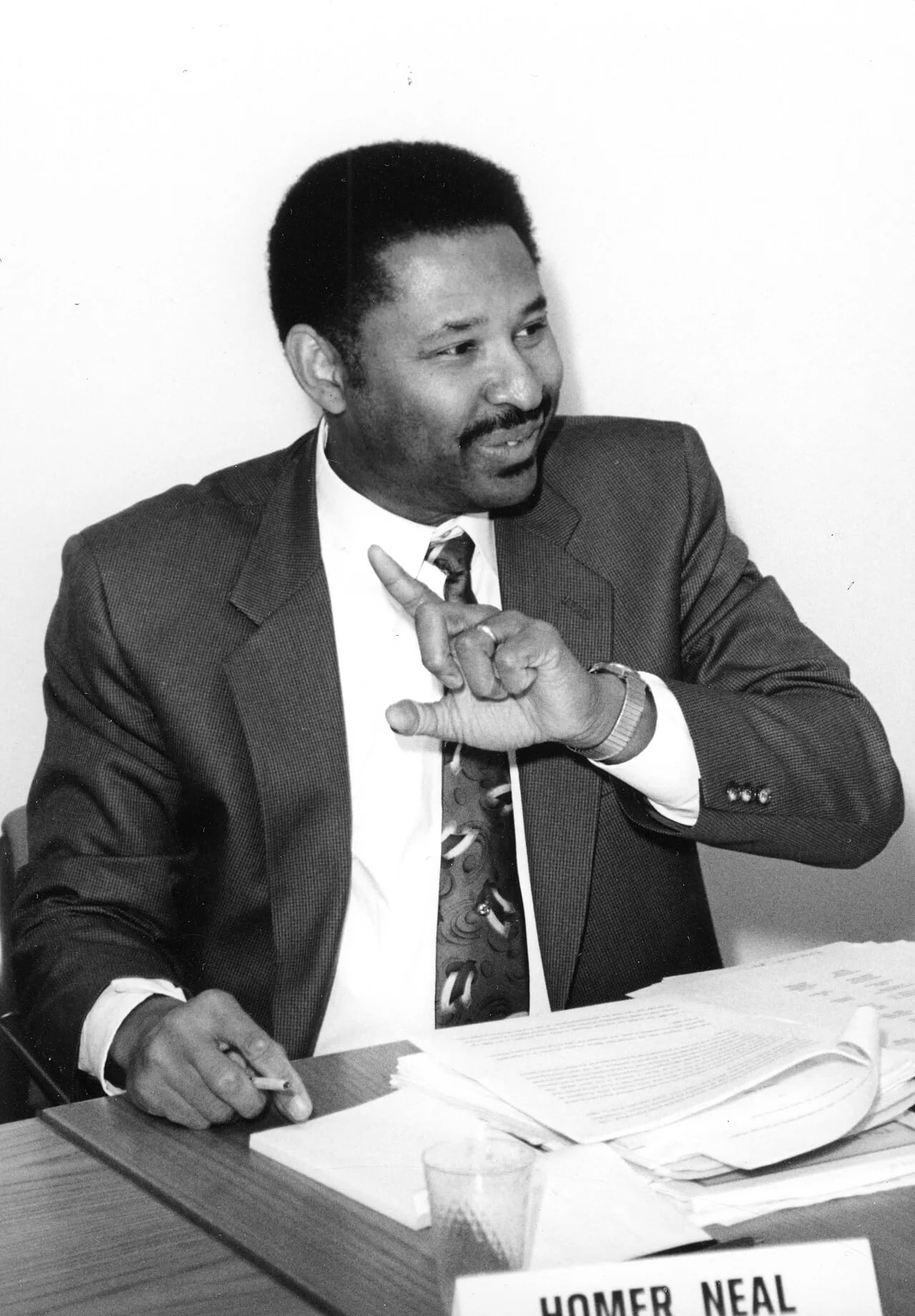 Portrait of Homer Neal (1942–2018) – memorial page