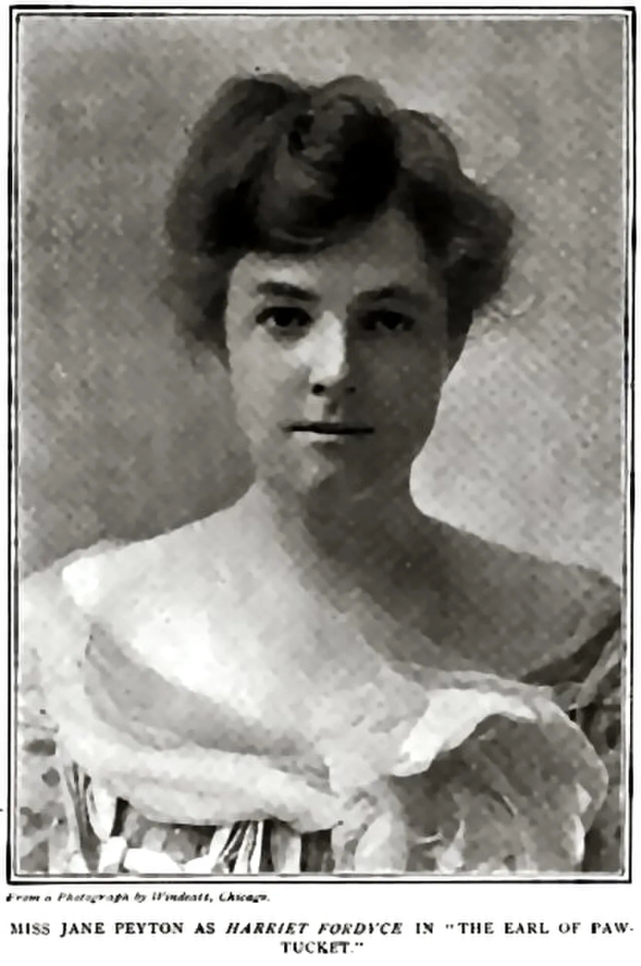 Portrait of Jane Peyton (1870–1946) – memorial page