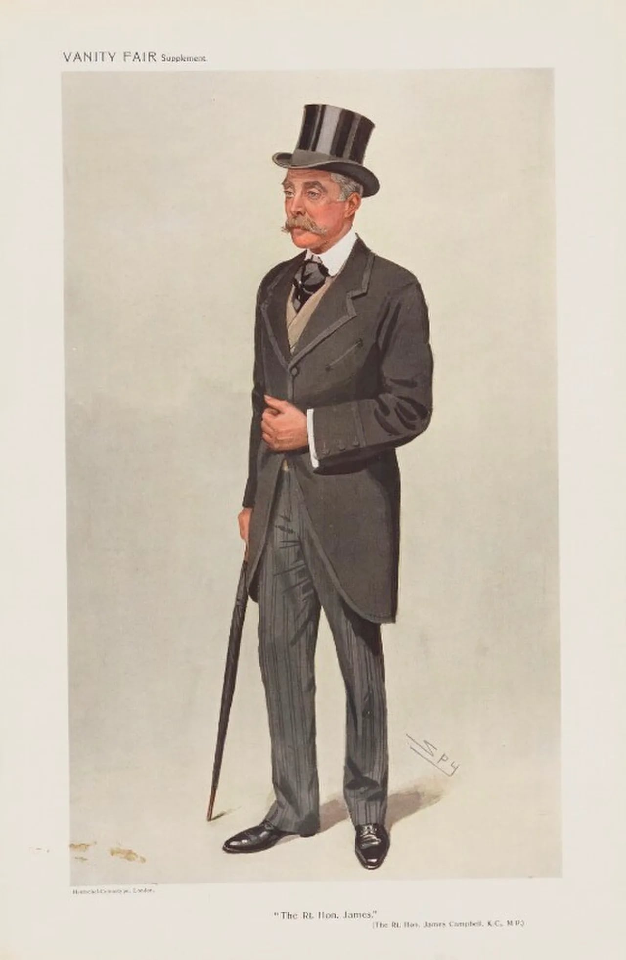 Porträt von James Campbell, 1. Baron Glenavy (1851–1931) – Gedenkseite