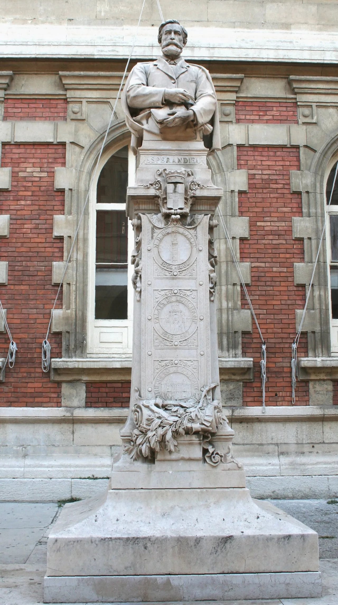 Porträt von Henri-Jacques Espérandieu (1829–1874) – Gedenkseite