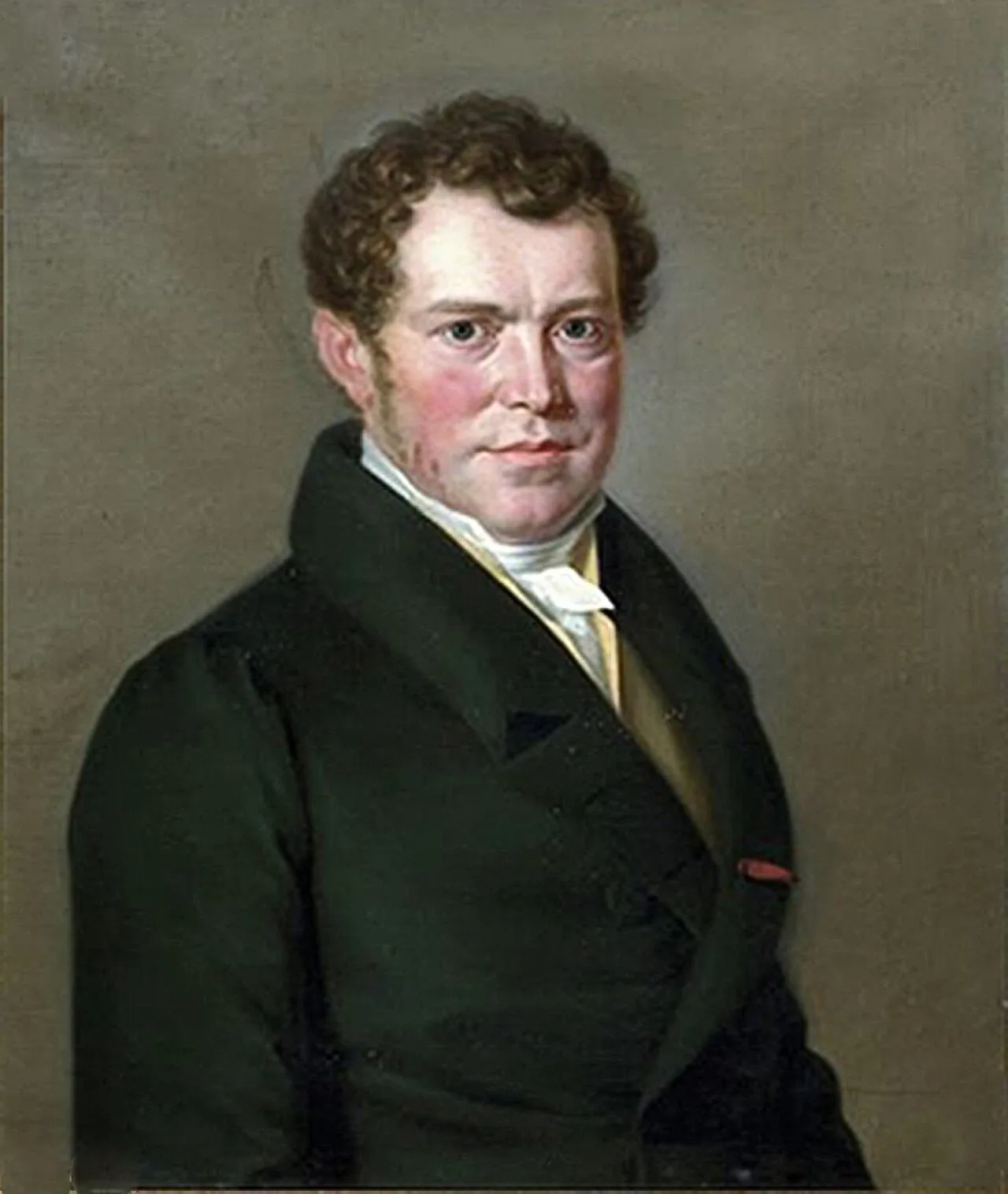 Porträt von Johann Christoph von Herdegen (1787–1861) – Gedenkseite