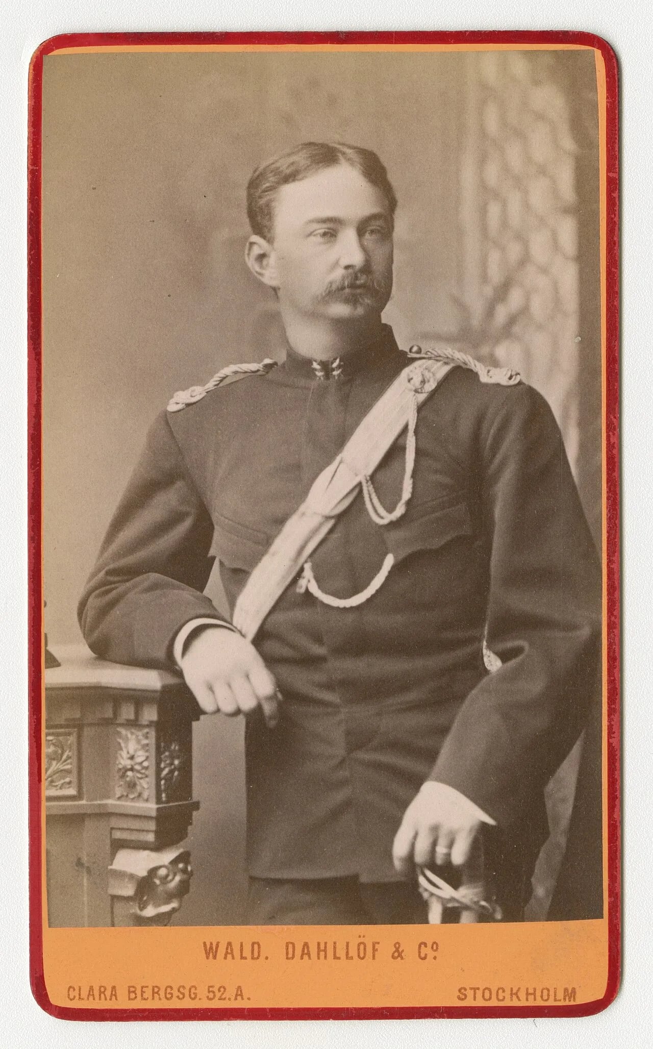 Porträt von Ragnar Ling-Vannerus (1856–1943) – Gedenkseite