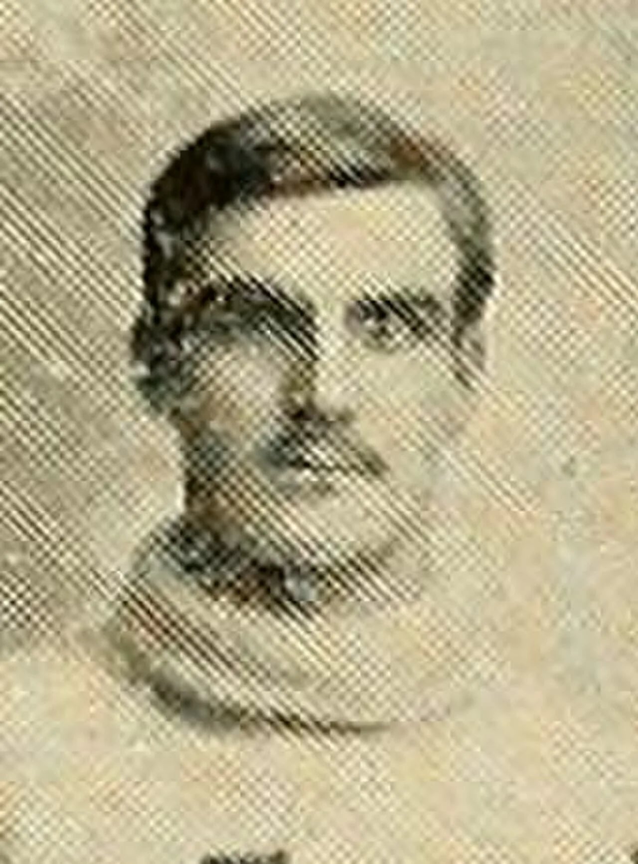 Porträt von John Van Cleve (1871–1914) – Gedenkseite