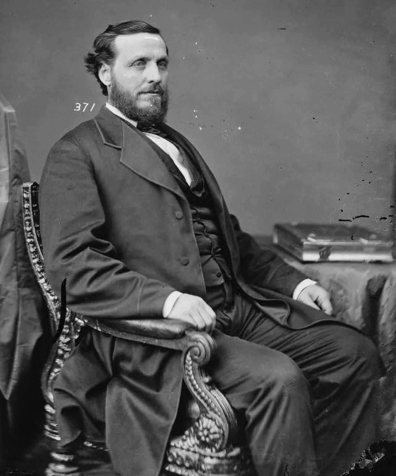 Portrait of William A. Pile (1829–1889) – memorial page