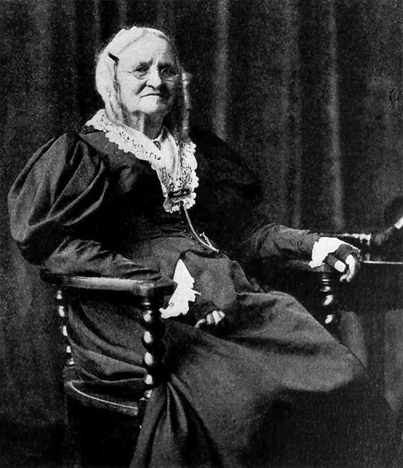 Portrait of Charlotte Ouisconsin Clark Van Cleve (1819–1907) – memorial page