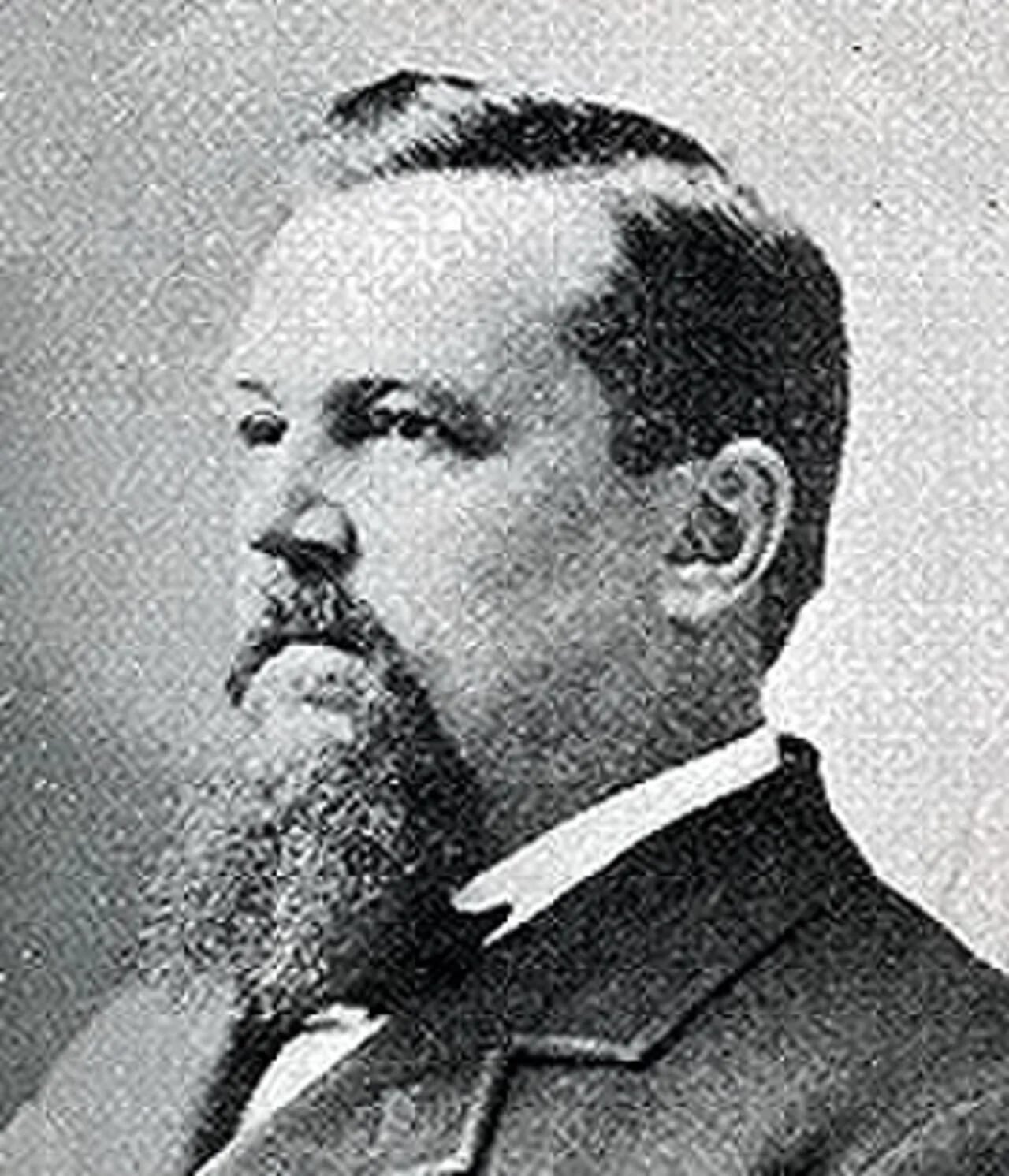 Portrait of Joseph W. Babcock (1850–1909) – memorial page
