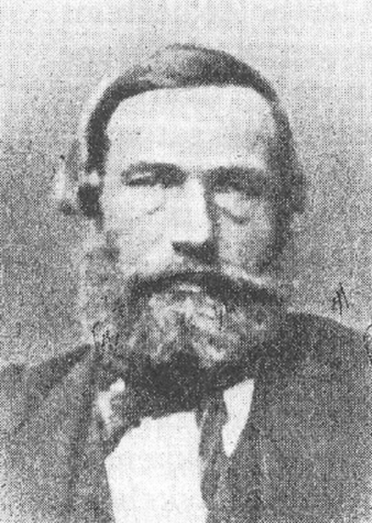 Porträt von Anders H. Gundersen (1814–1872) – Gedenkseite