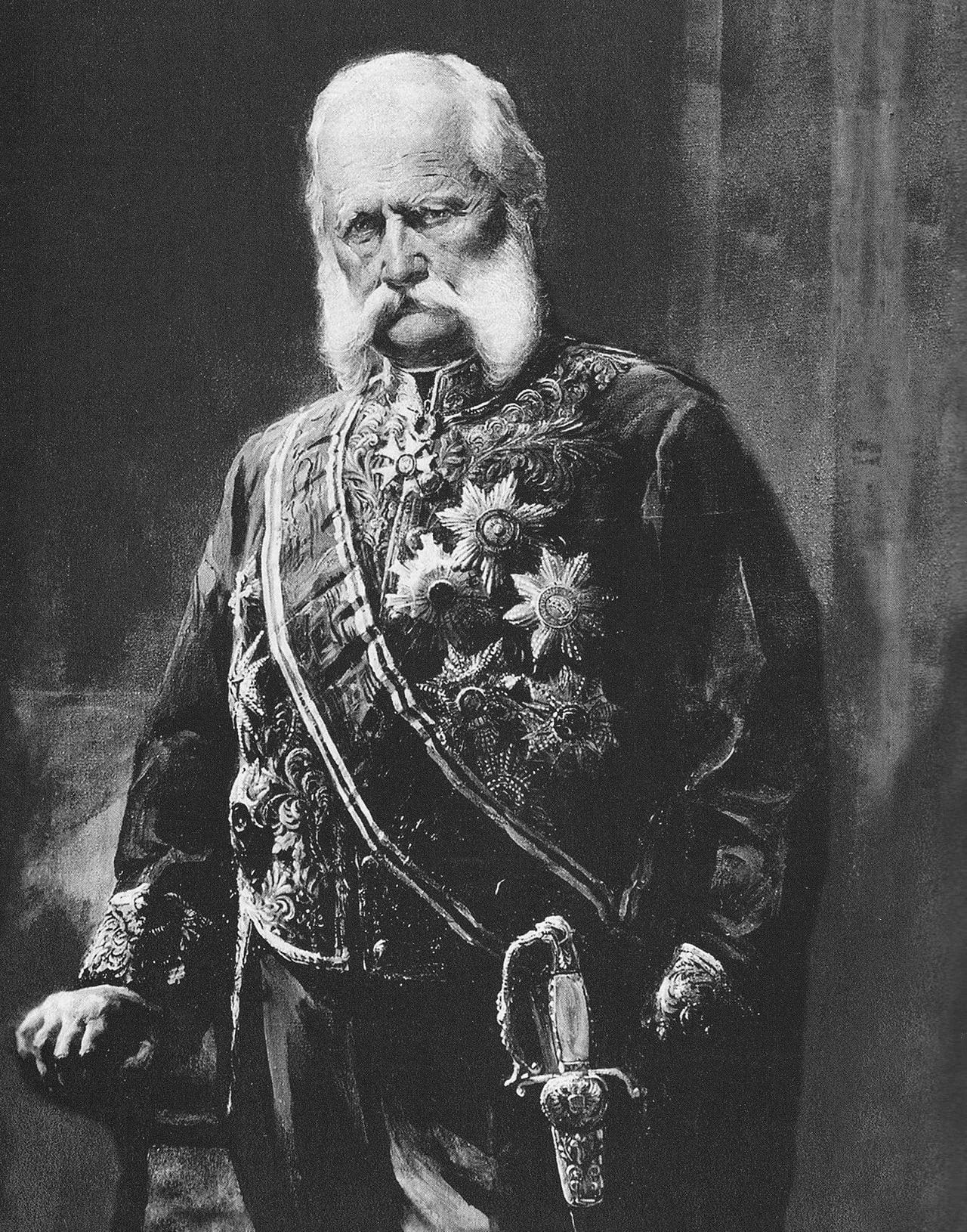 Porträt von Josef von Schwegel (1836–1914) – Gedenkseite