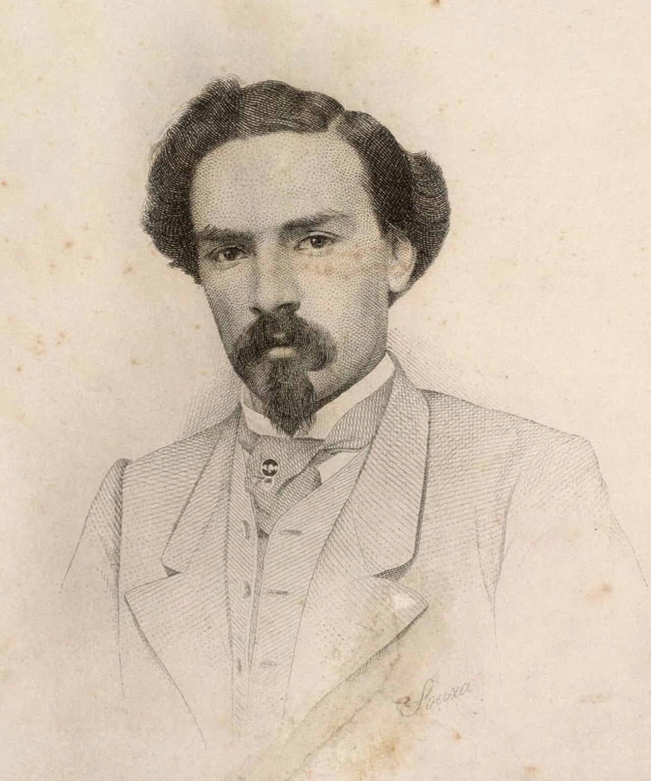 Portrait of Tomás Ribeiro (1831–1901) – memorial page