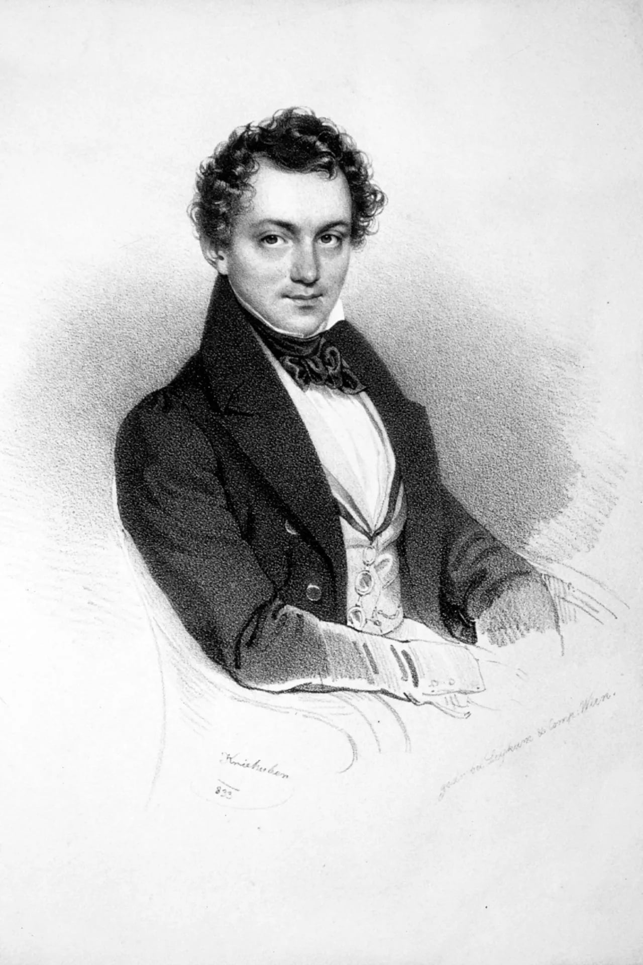 Porträt von Karl Rettich (1805–1878) – Gedenkseite