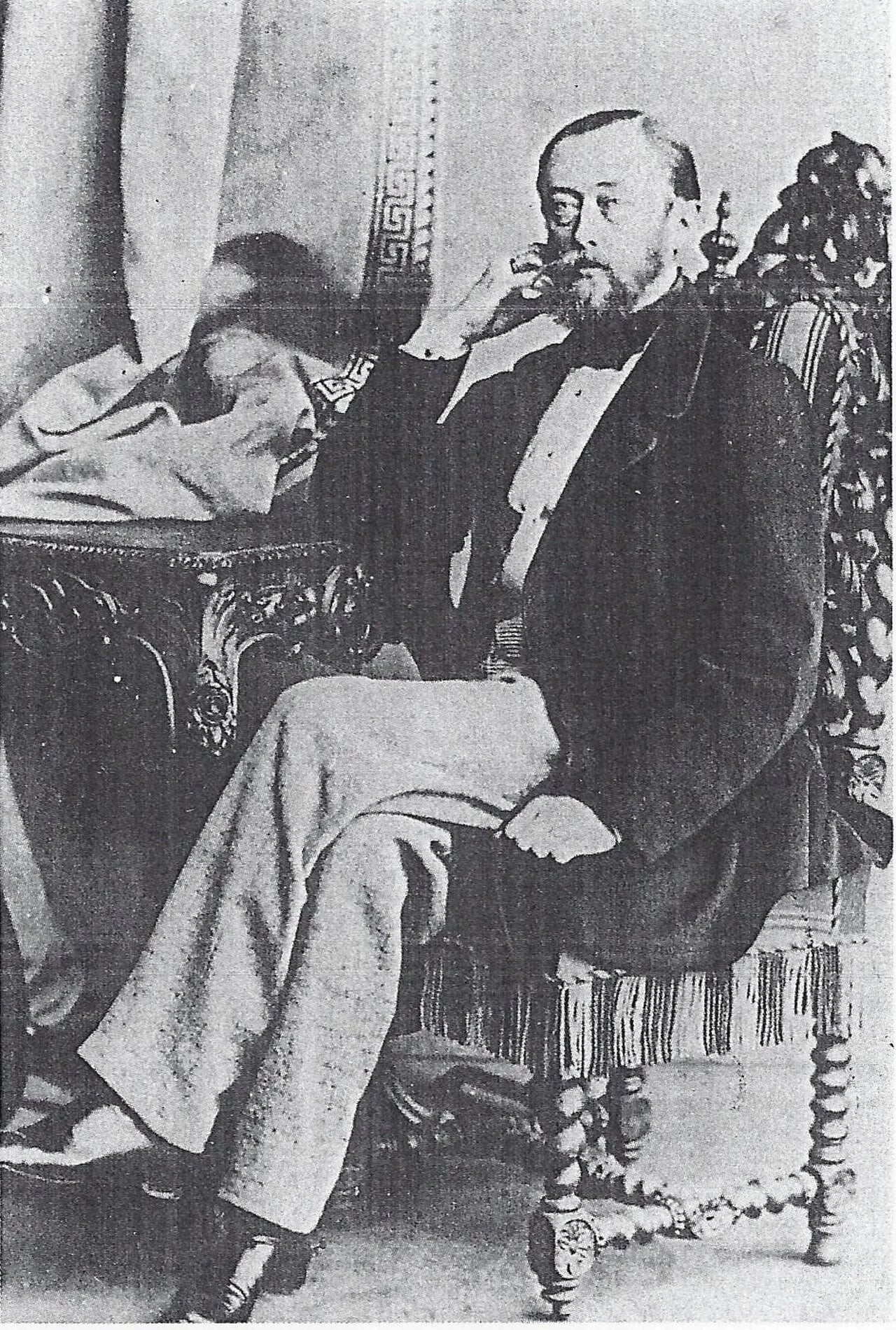 Porträt von Karl von Saucken (1822–1871) – Gedenkseite