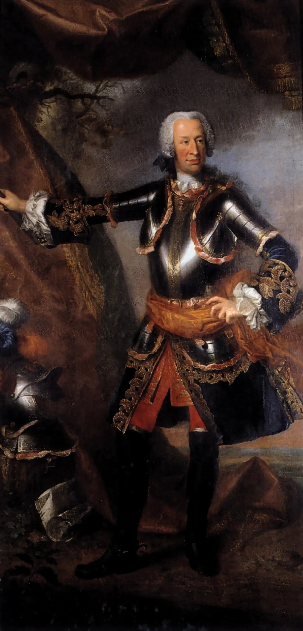 Porträt von Hobbe Esaias van Aylva (1696–1772) – Gedenkseite
