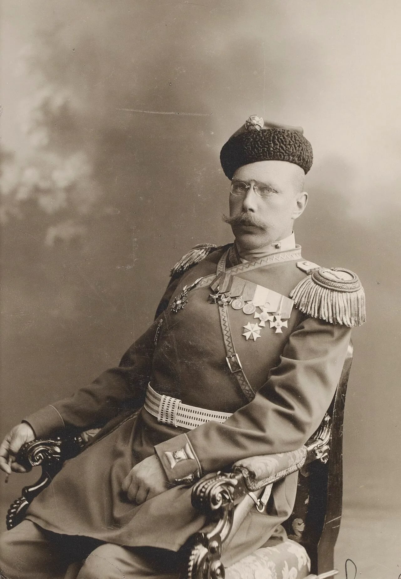 Porträt von Lars von Hellens (1869–1953) – Gedenkseite