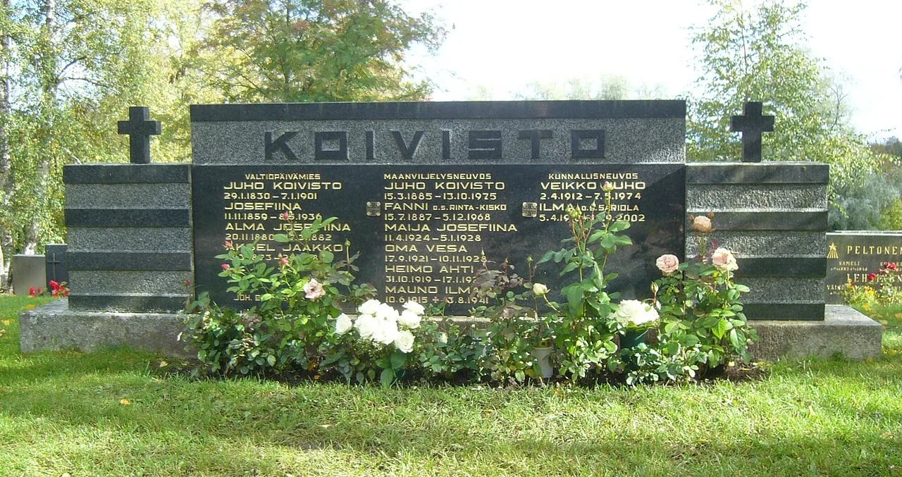 Portrait of Juho Koivisto (1885–1975) – memorial page