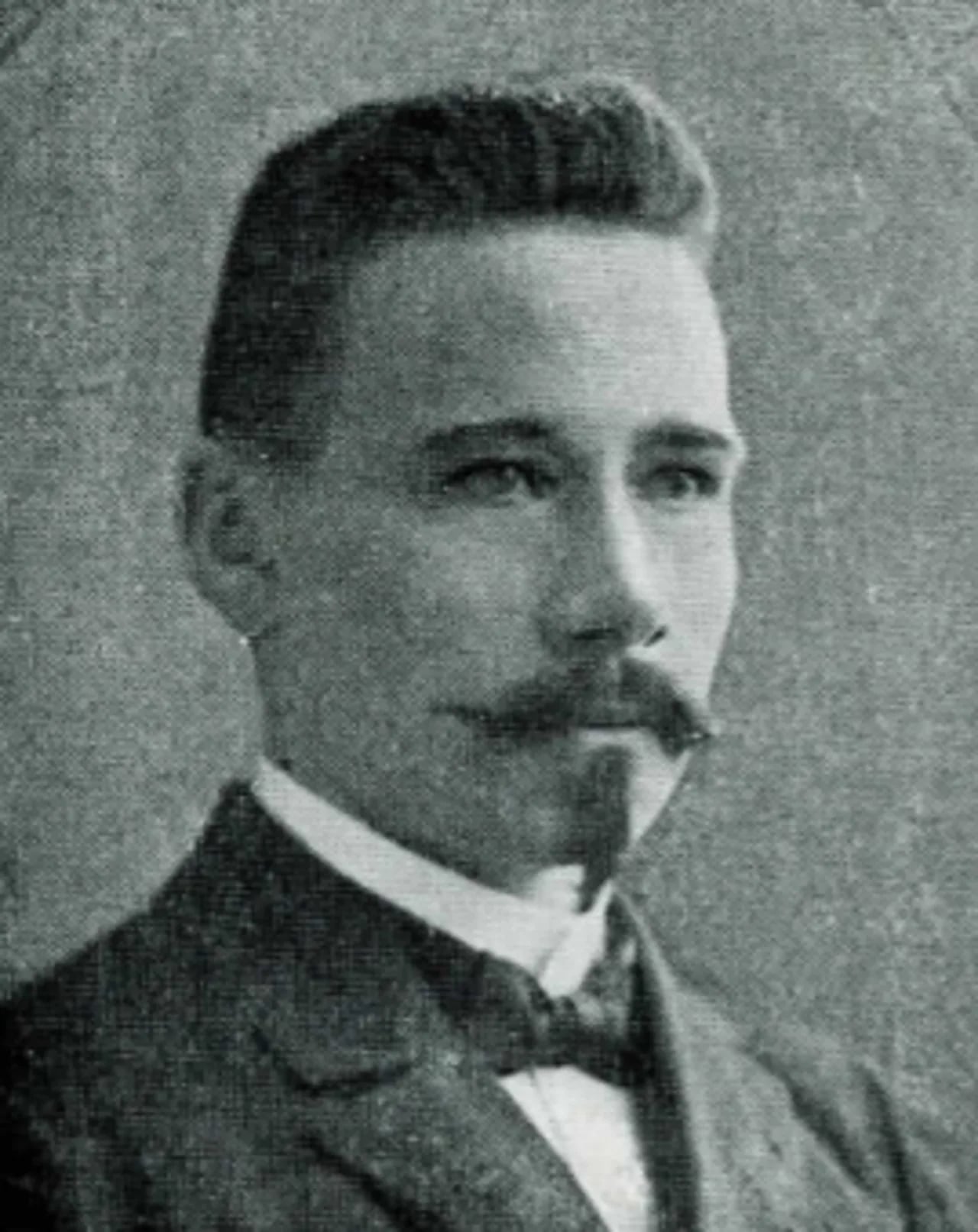 Porträt von Wilho Laine (1875–1918) – Gedenkseite
