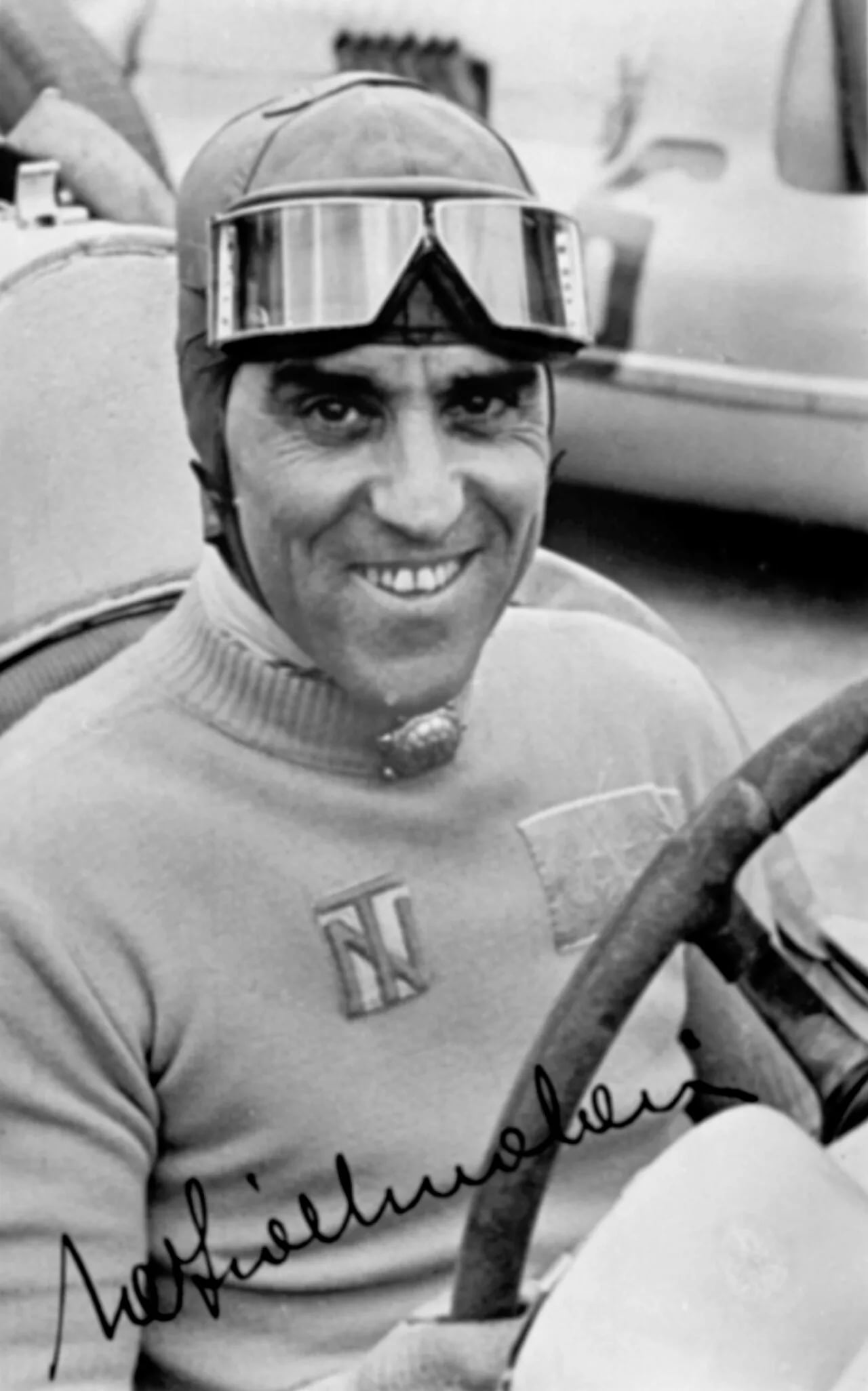 Portrait of Tazio Nuvolari (1892–1953) – memorial page