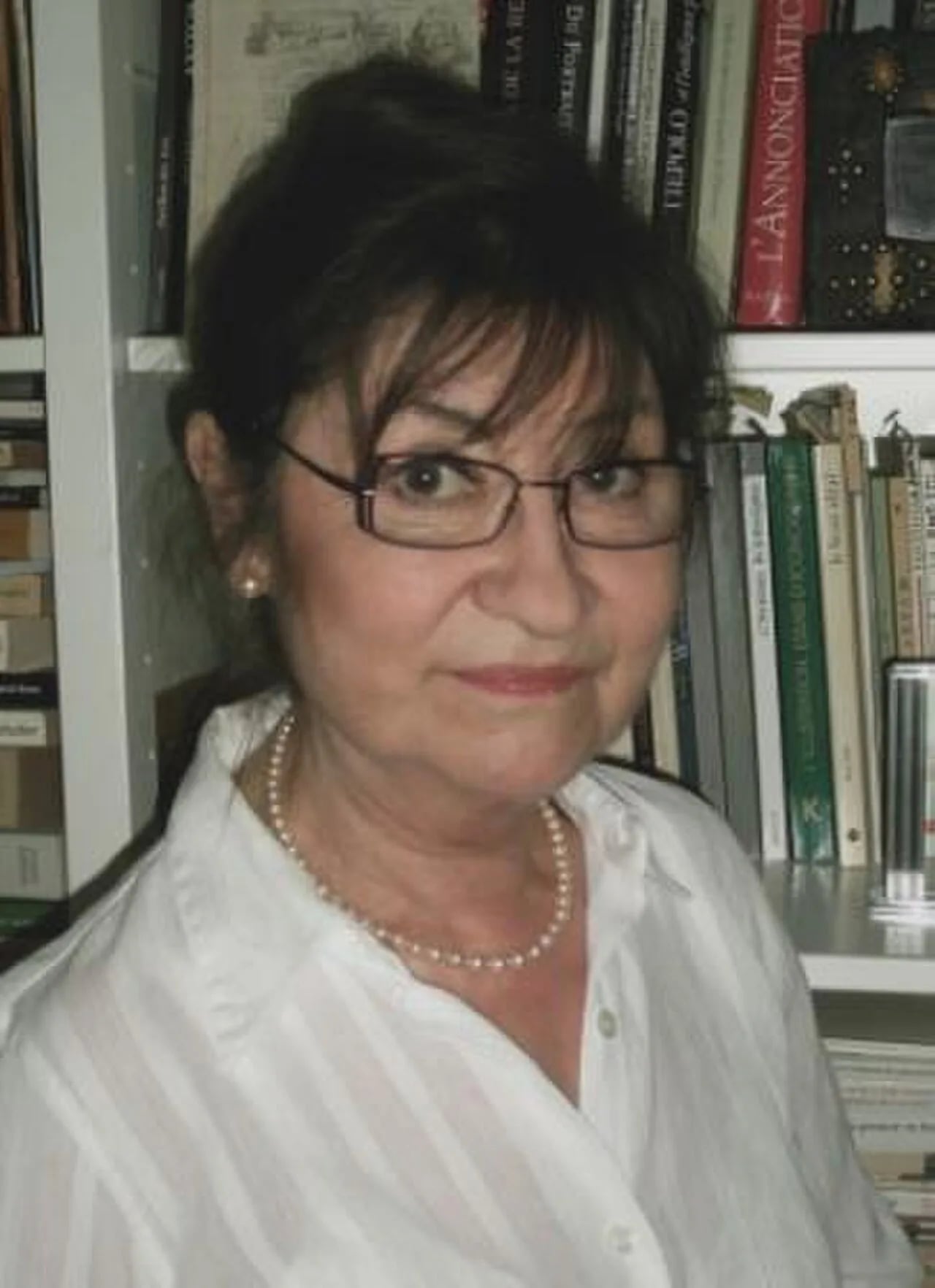 Portrait of Anne-Marie Christin (1942–2014) – memorial page