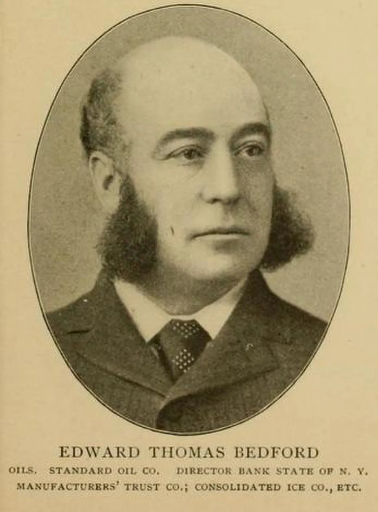 Porträt von E. T. Bedford (1849–1931) – Gedenkseite