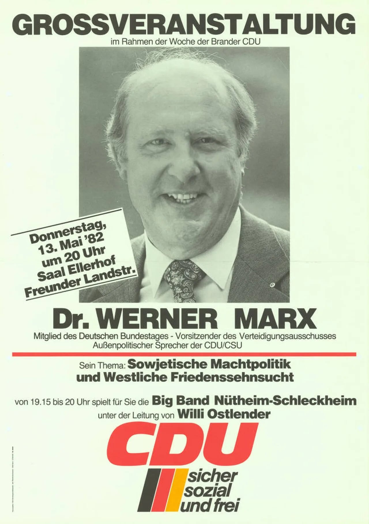 Porträt von Werner Marx (1924–1985) – Gedenkseite