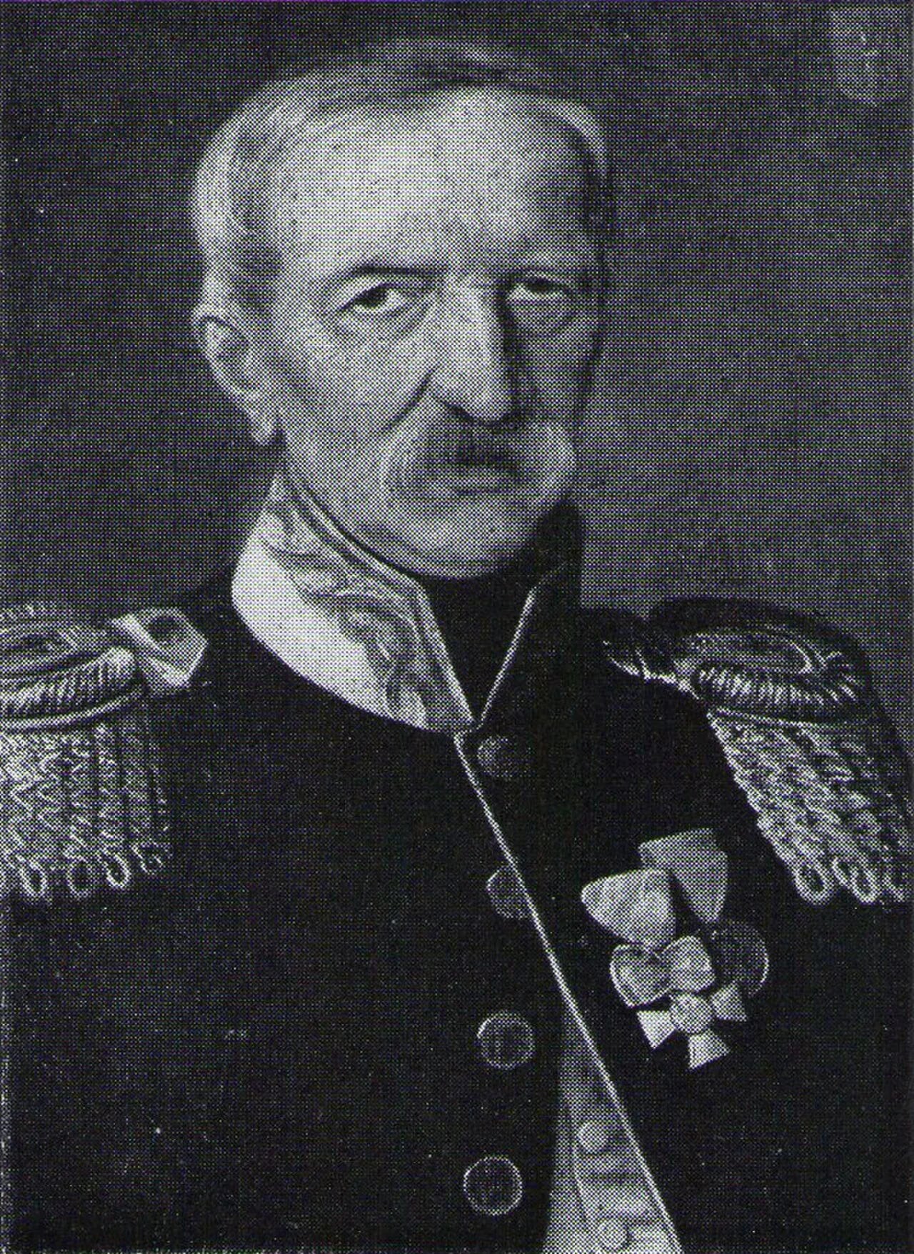 Porträt von Klemens von Korff (1804–1882) – Gedenkseite