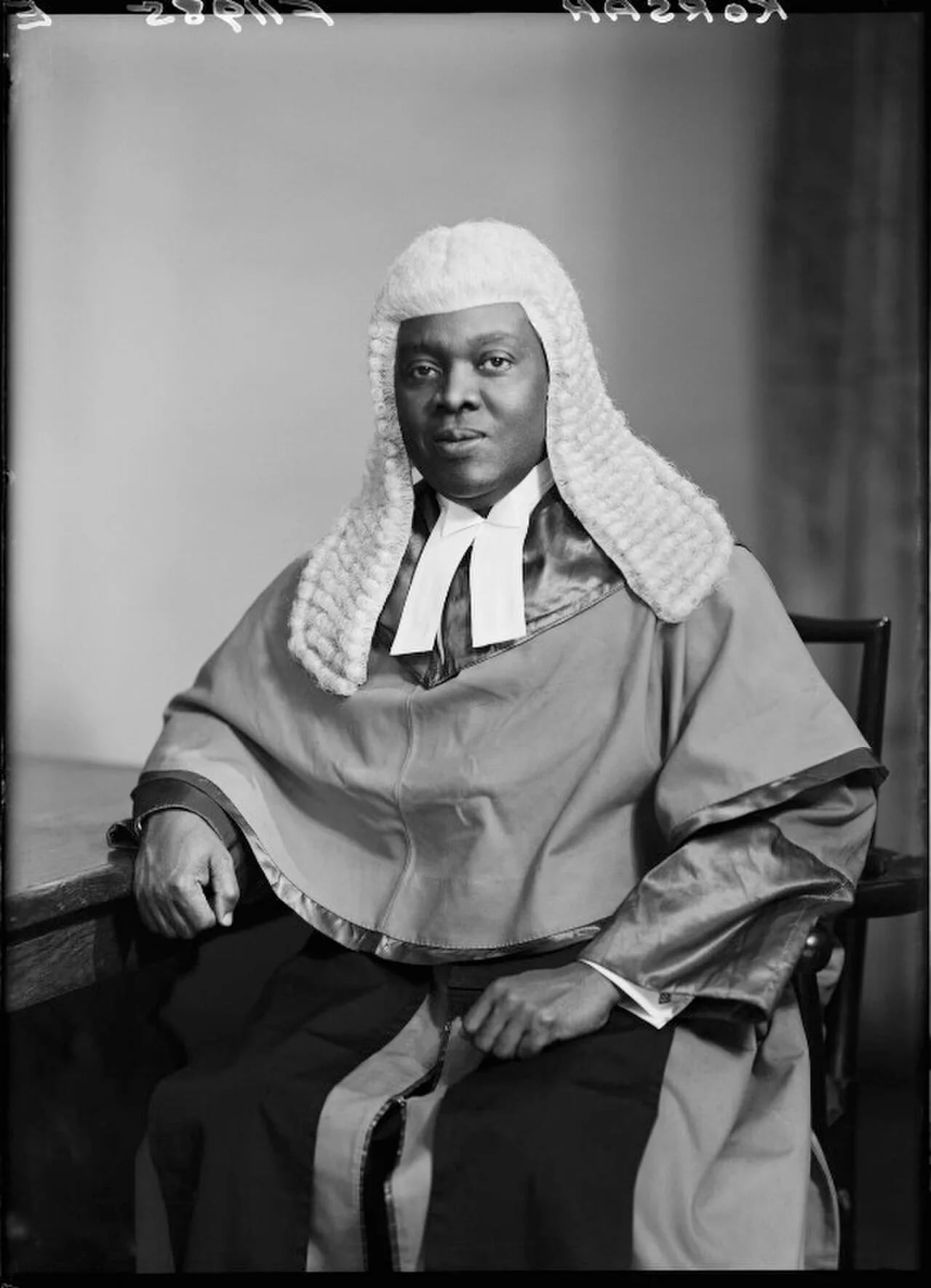 Portrait of Kobina Arku Korsah (1894–1967) – memorial page