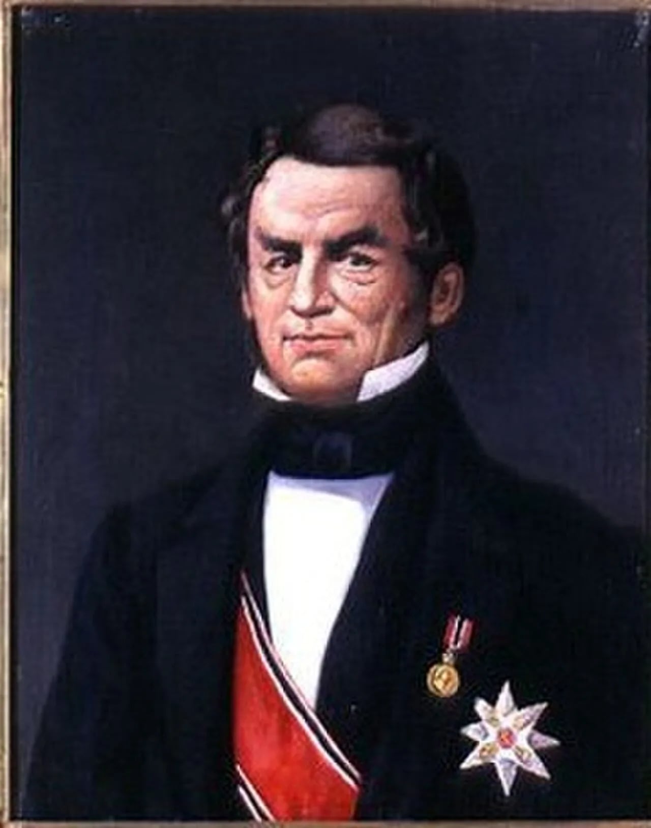 Portrait of Hans J. C. Aall (1806–1894) – memorial page