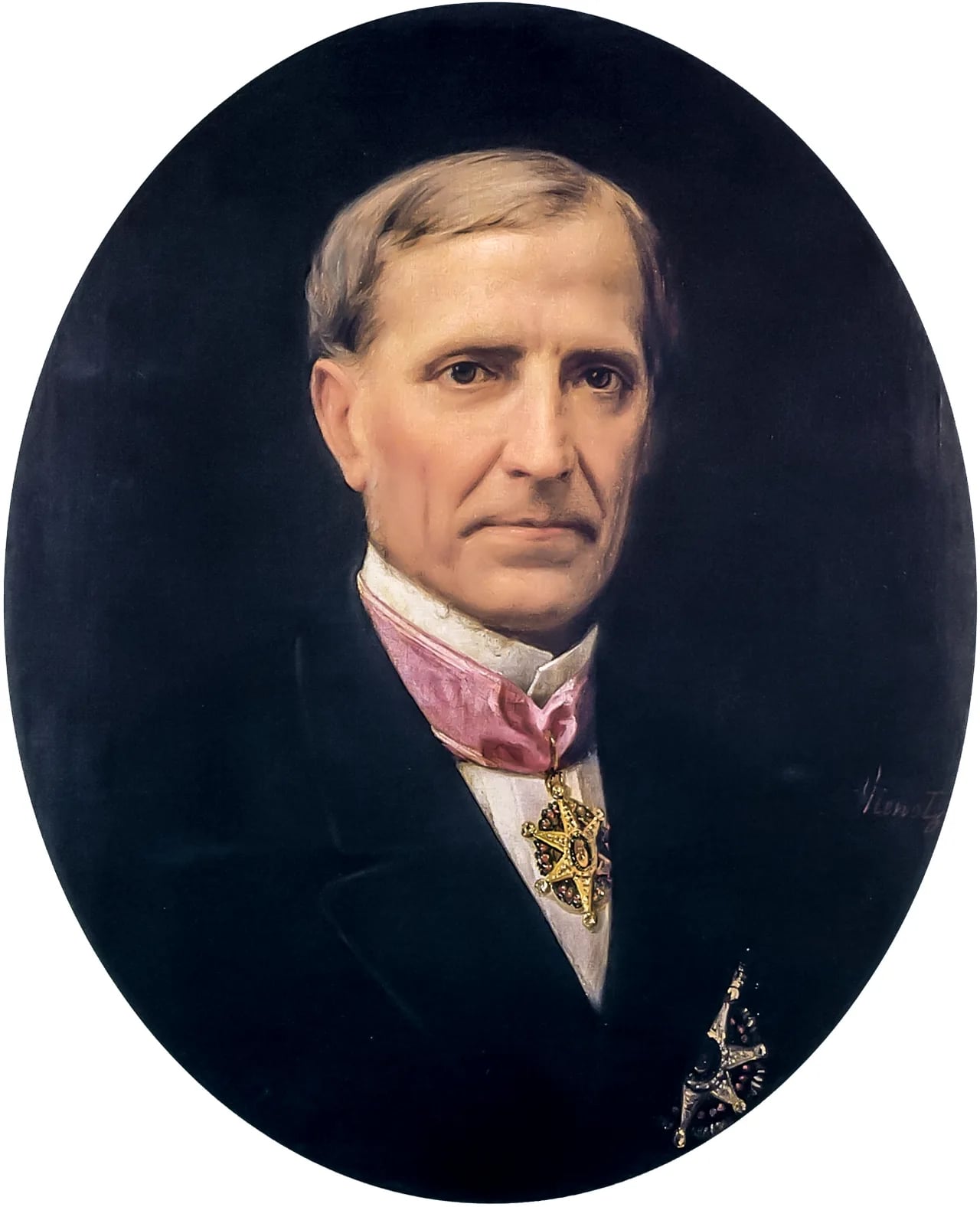 Porträt von Irineu Evangelista de Sousa (1813–1889) – Gedenkseite