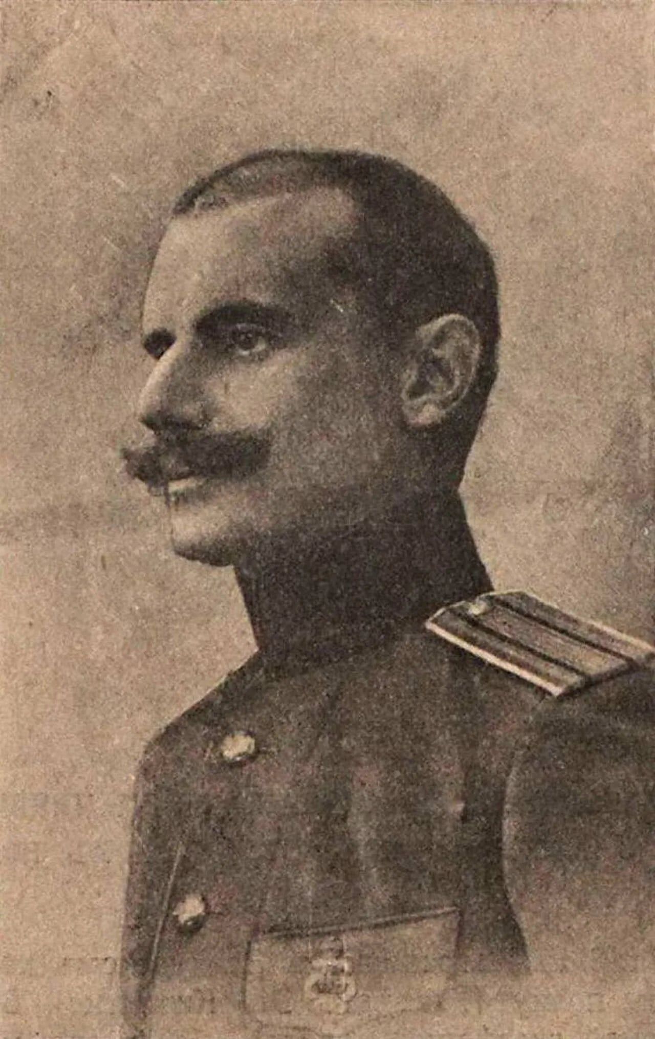Porträt von Aleksandr Mordovin (1873–1938) – Gedenkseite