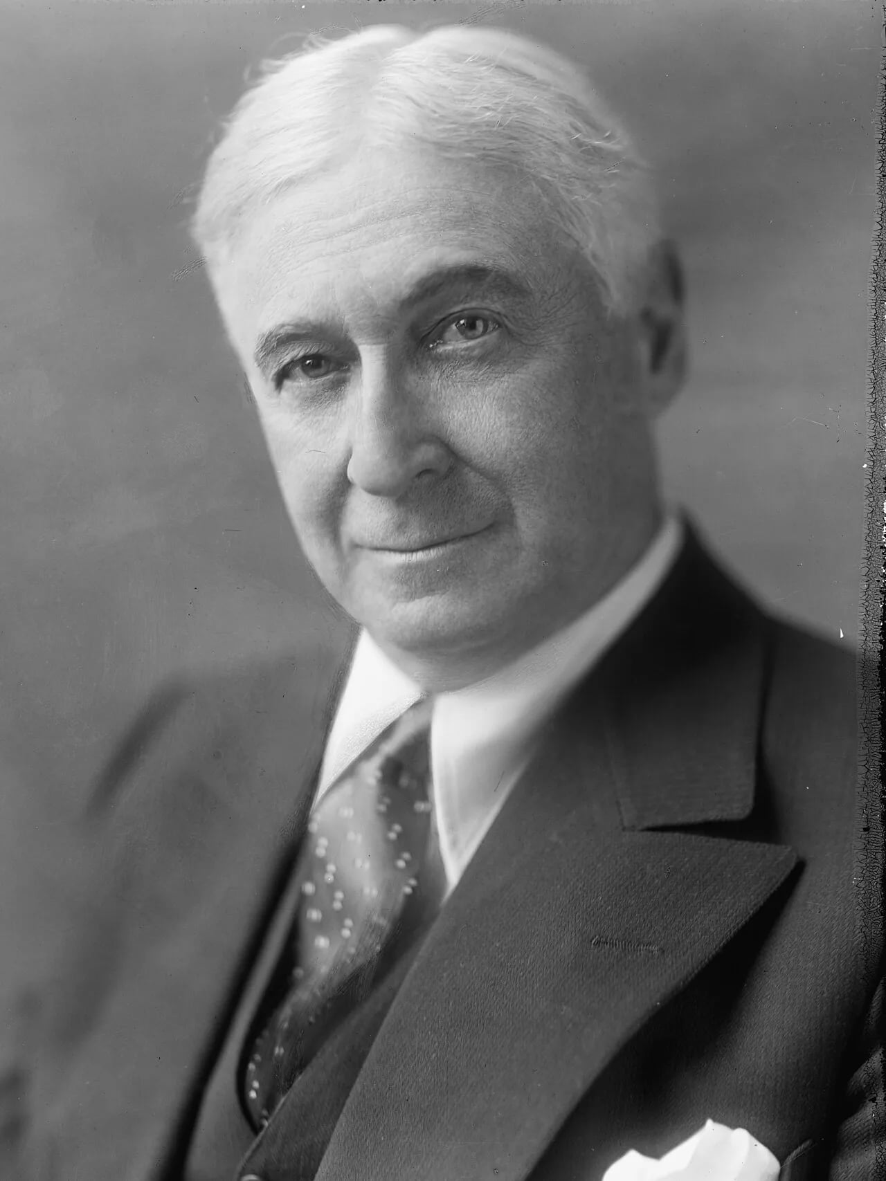 Porträt von Bernard Baruch (1870–1965) – Gedenkseite